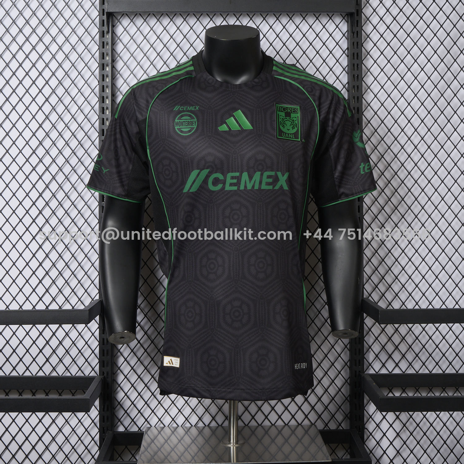 Unitedfootballkit.com | Tigres UANL 25-26 Third Jersey - Player Version -Customize Name, Number and Patch | Worldwide Shipping