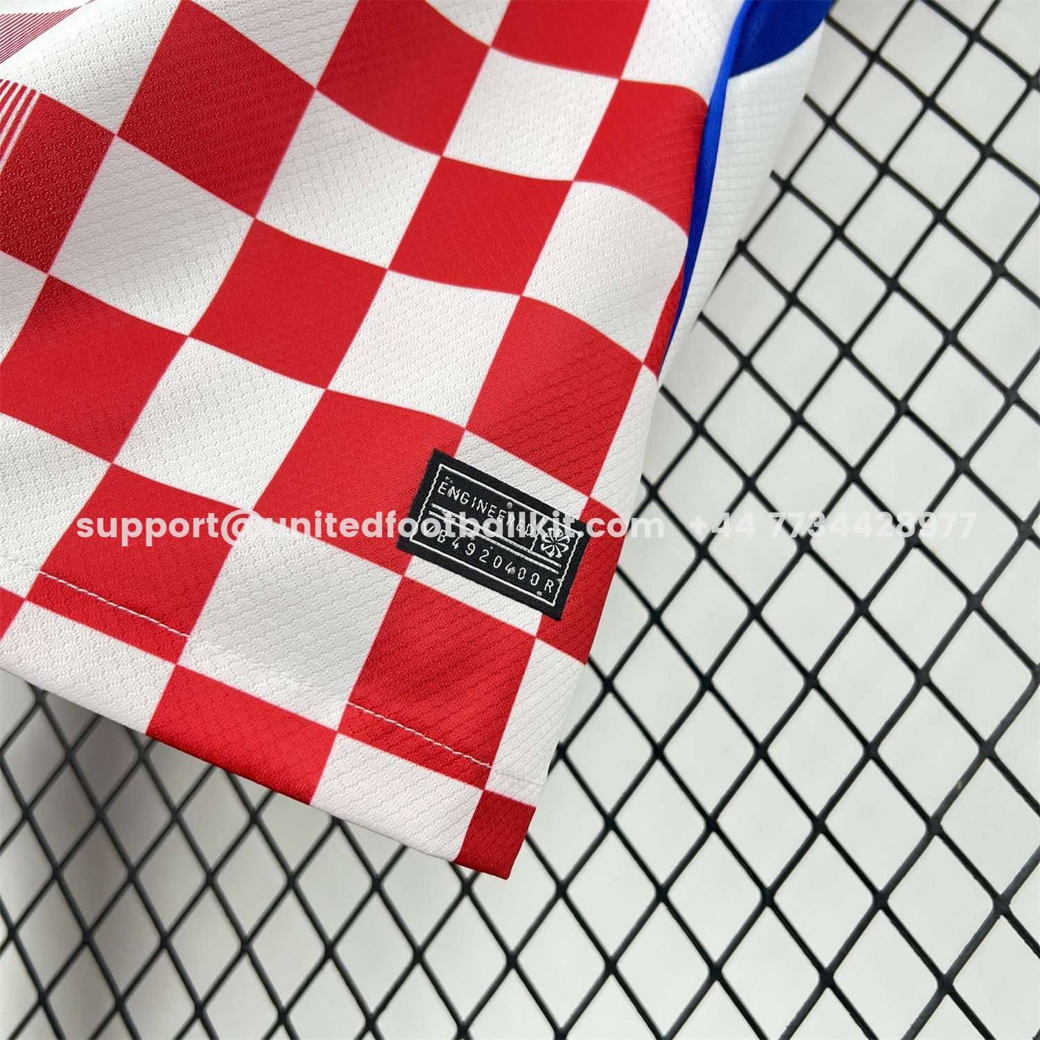 Unitedfootballkit.com | Croatia 2026 Home White And Red Jersey - Fans Version -Customize Name, Number and Patch | Worldwide Shipping