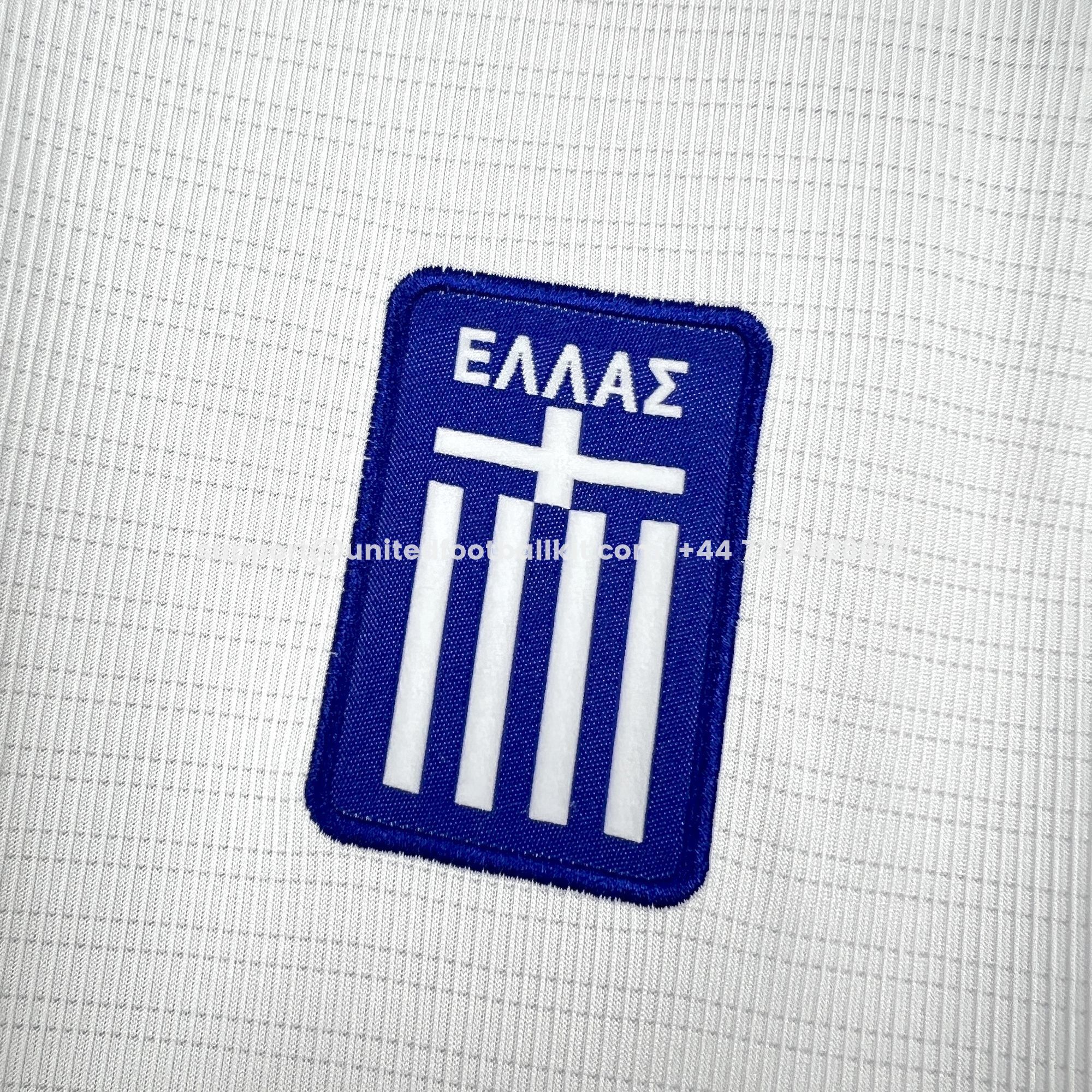 Unitedfootballkit.com | Greece 2026 Home Jersey - Fans Version -Customize Name, Number and Patch | Worldwide Shipping