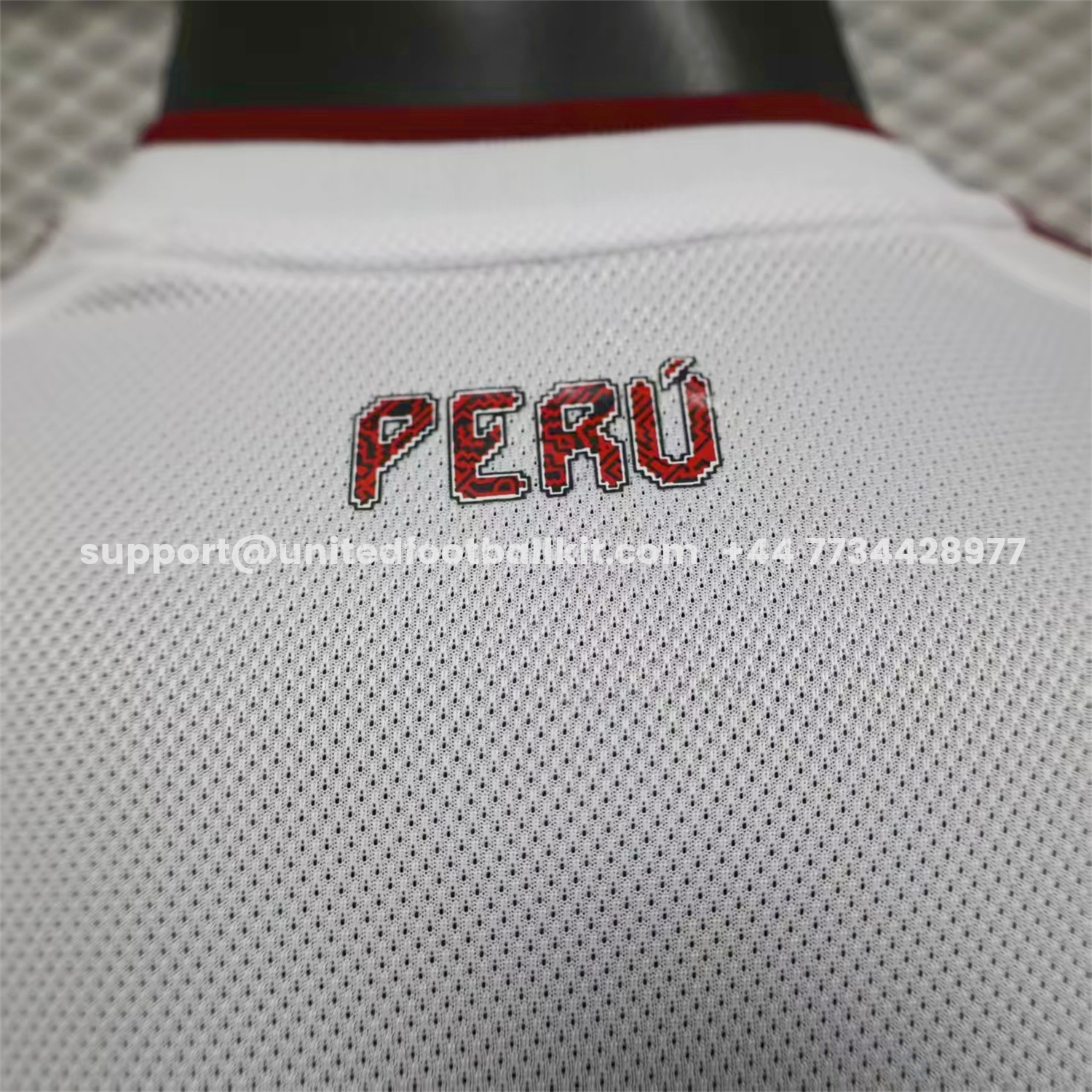 Unitedfootballkit.com | Peru 2026 Home Jersey - Player Version -Customize Name, Number and Patch | Worldwide Shipping