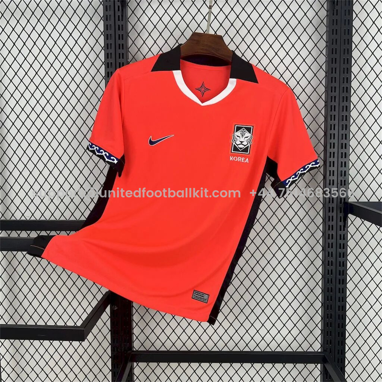 Unitedfootballkit.com | South Korea 25-26 Home Jersey - Fans Version -Customize Name, Number and Patch | Worldwide Shipping
