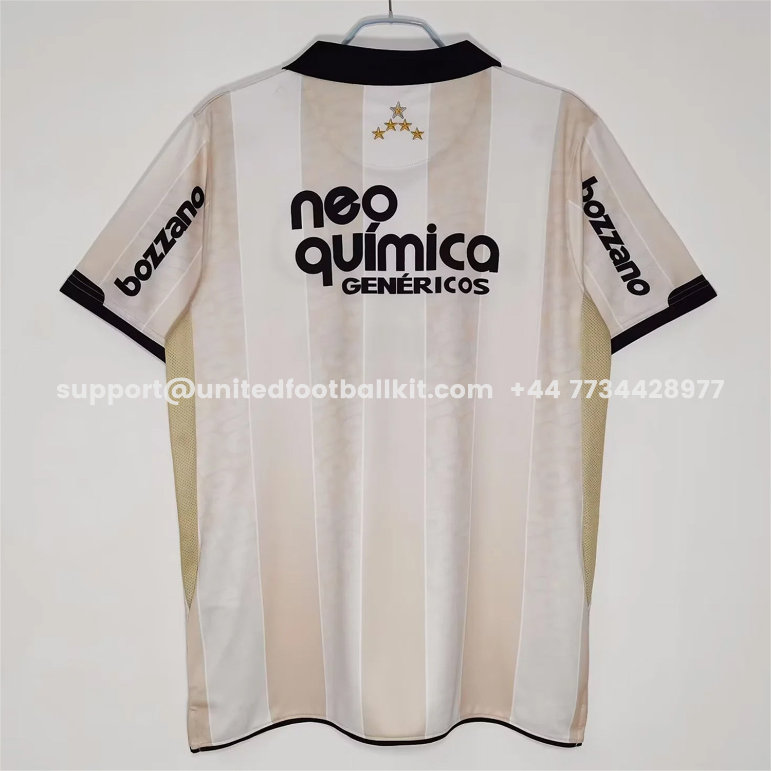 Unitedfootballkit.com | Retro Corinthians 2010 100th Anniversary Jersey -Customize Name, Number and Patch | Worldwide Shipping