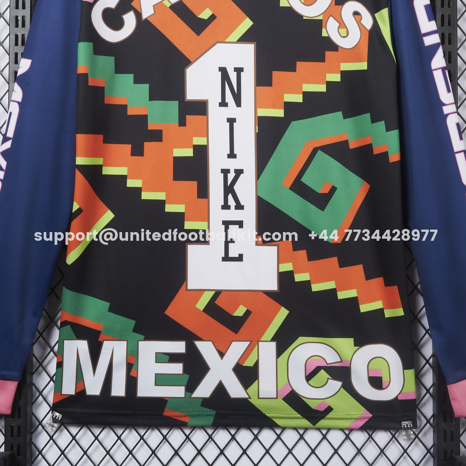 Unitedfootballkit.com | Mexico 2026 Hollywood Goalkeeper Campos Special Long Sleeves Jersey - Fans Version -Customize Name, Number and Patch | Worldwide Shipping