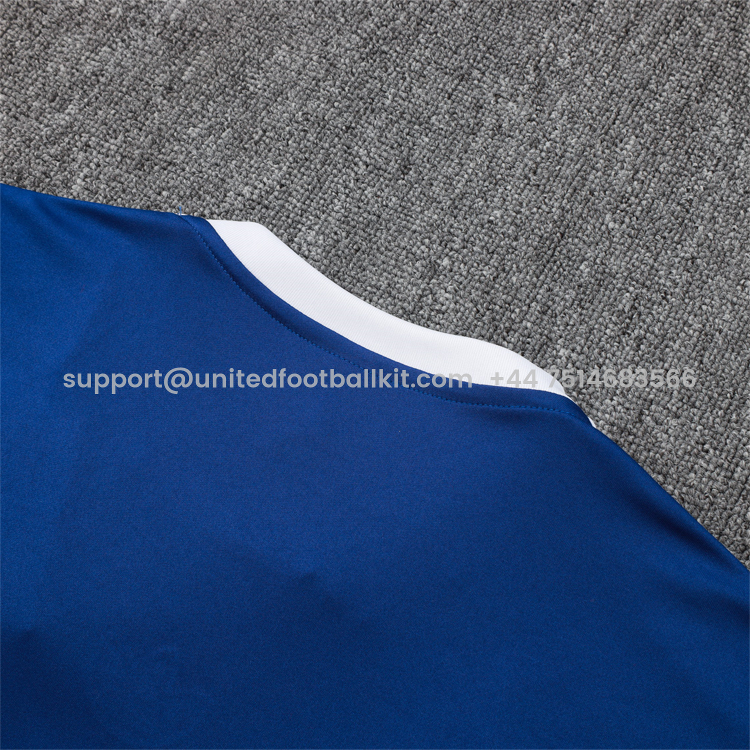 Unitedfootballkit.com | Arsenal 25-26 Throwback Trefoil Vest Training Set - Royal Blue Vest and Shorts -Customize Name, Number and Patch | Worldwide Shipping
