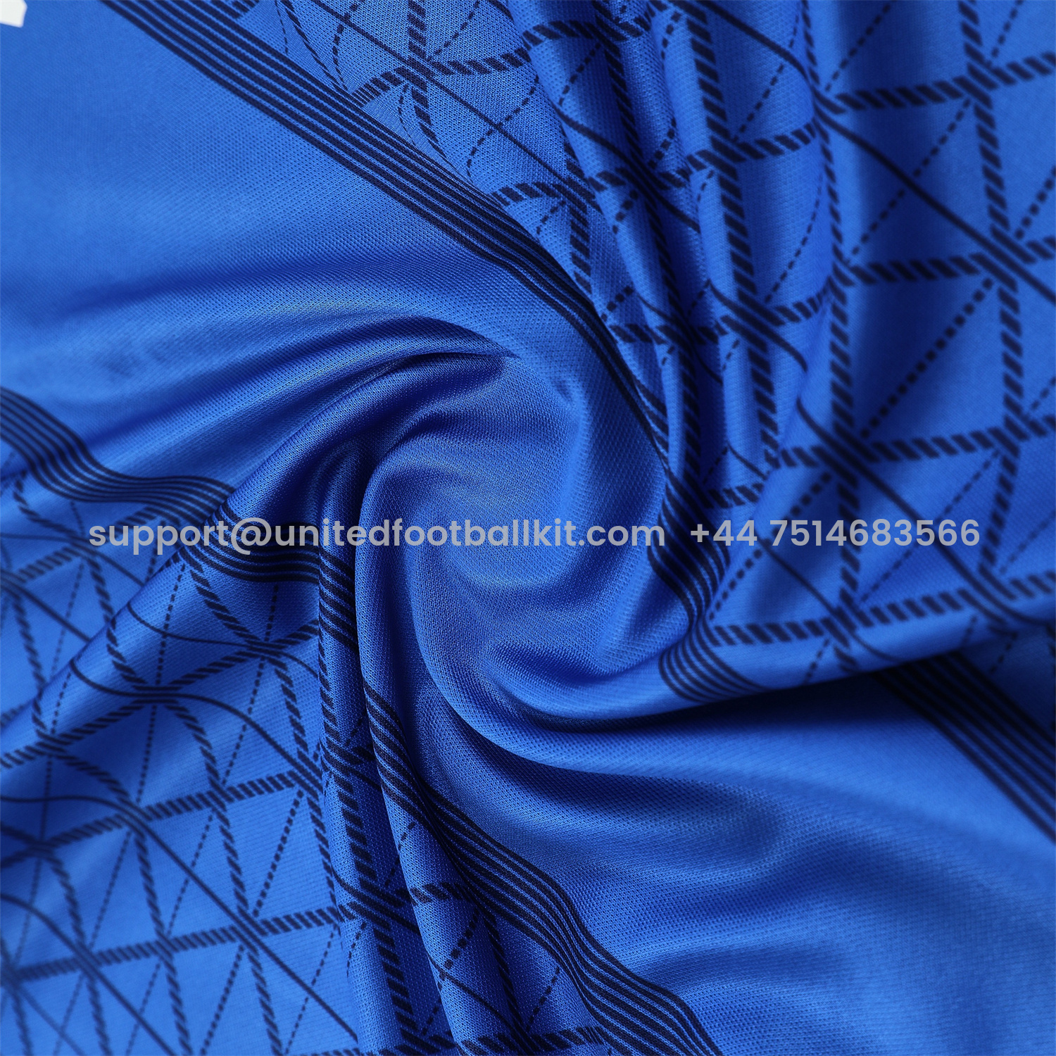 Unitedfootballkit.com | Paris Saint-Germain PSG 25-26 Short-Sleeve Training Set - Blue Top & Deep Blue Shorts -Customize Name, Number and Patch | Worldwide Shipping