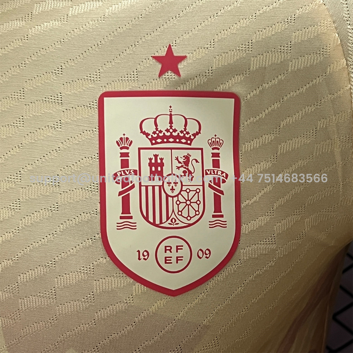 Unitedfootballkit.com | Spain 2024 Yellow Special Edition Jersey - Player Version -Customize Name, Number and Patch | Worldwide Shipping