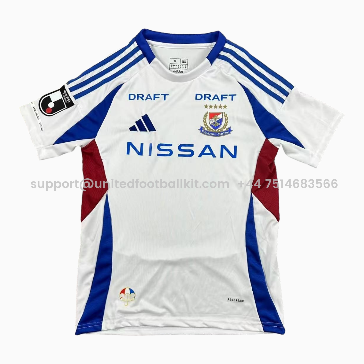Unitedfootballkit.com | Yokohama F. Marinos 25-26 Away Jersey - Fans Version -Customize Name, Number and Patch | Worldwide Shipping