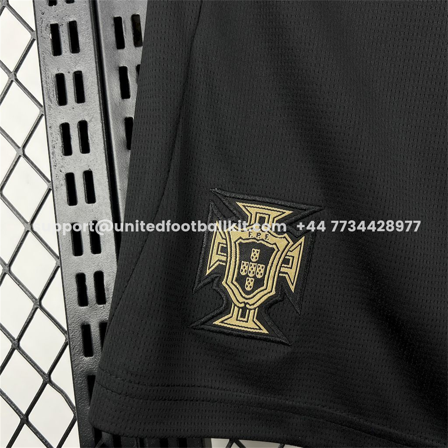 Unitedfootballkit.com | Portugal 2026 Eusebio Special Shorts - Fans Version -Customize Name, Number and Patch | Worldwide Shipping