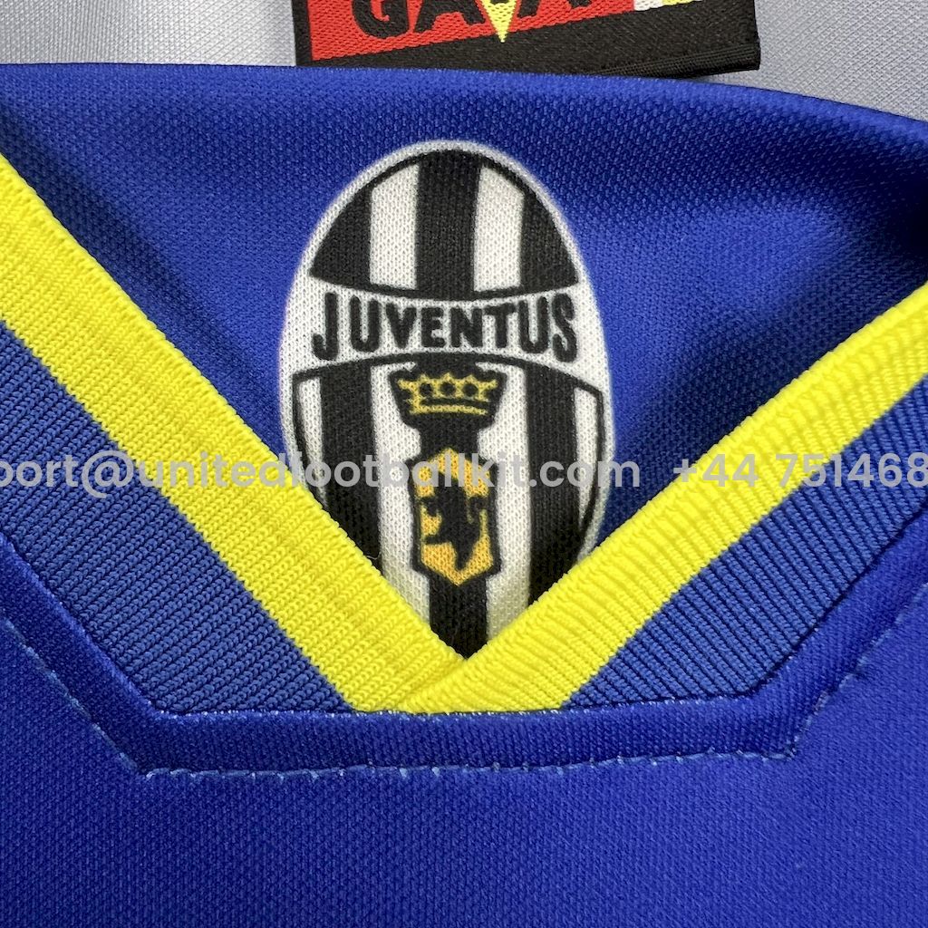 Unitedfootballkit.com | Retro Juventus 1996-97 Away Jersey -Customize Name, Number and Patch | Worldwide Shipping
