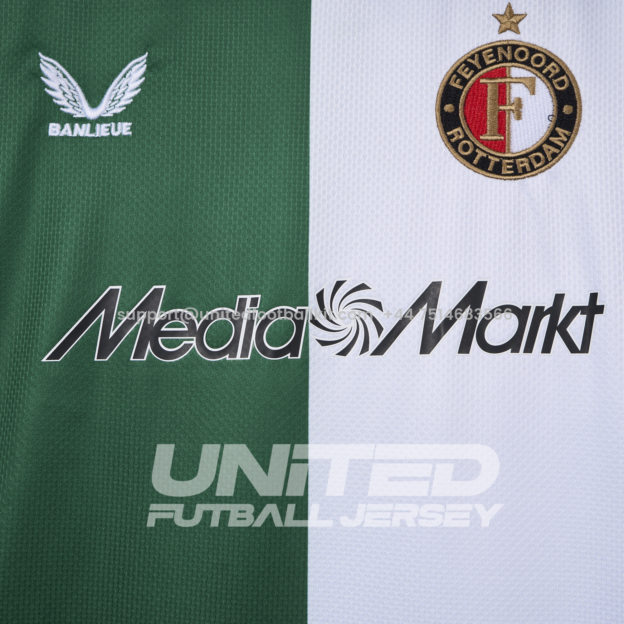 Unitedfootballkit.com | Feyenoord 24-25 Third Jersey - Fans Version -Customize Name, Number and Patch | Worldwide Shipping