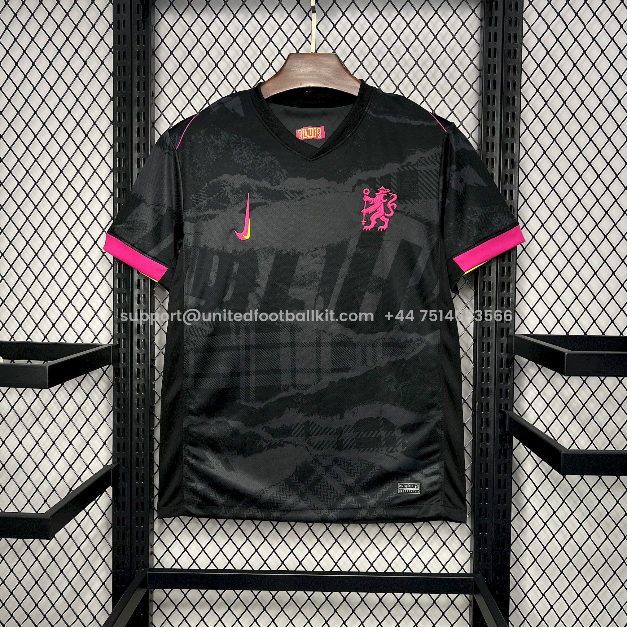 Unitedfootballkit.com | C.H.E.L.S.E.A 24-25 Unsponsored Third Jersey - Fans Version -Customize Name, Number and Patch | Worldwide Shipping