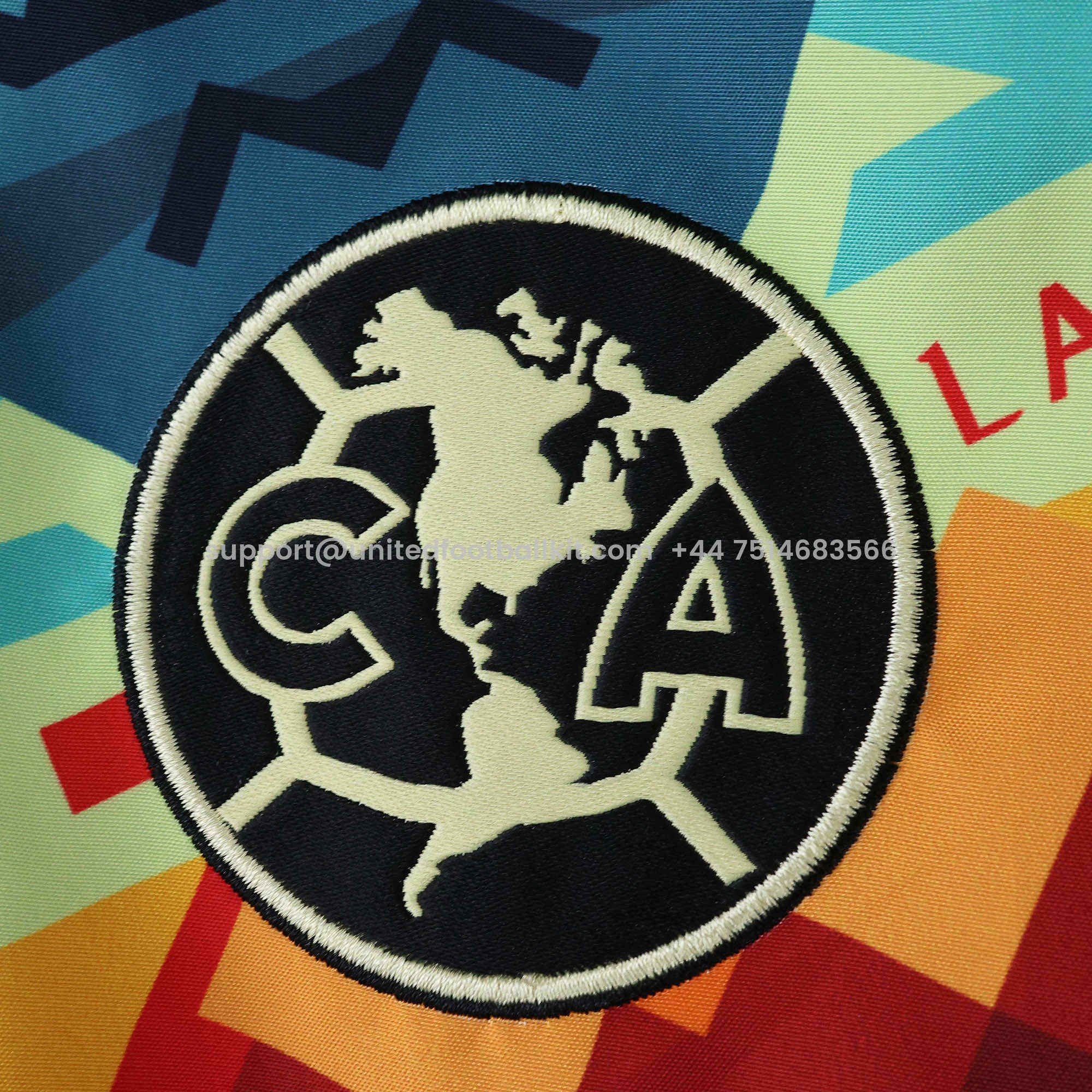 Unitedfootballkit.com | Club América 25-26 Throwback Double Sided Reversible Windbreaker - Blue & Black -Customize Name, Number and Patch | Worldwide Shipping