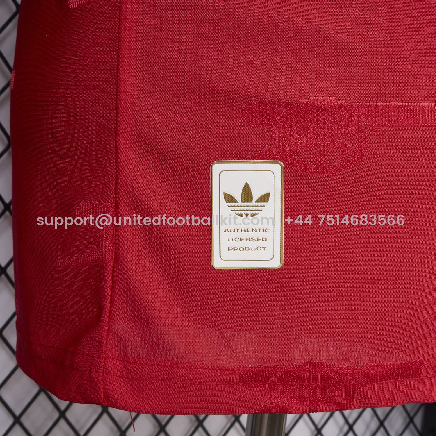 Unitedfootballkit.com | Arsenal 25-26 Red POLO Special Edition Jersey - Player Version -Customize Name, Number and Patch | Worldwide Shipping