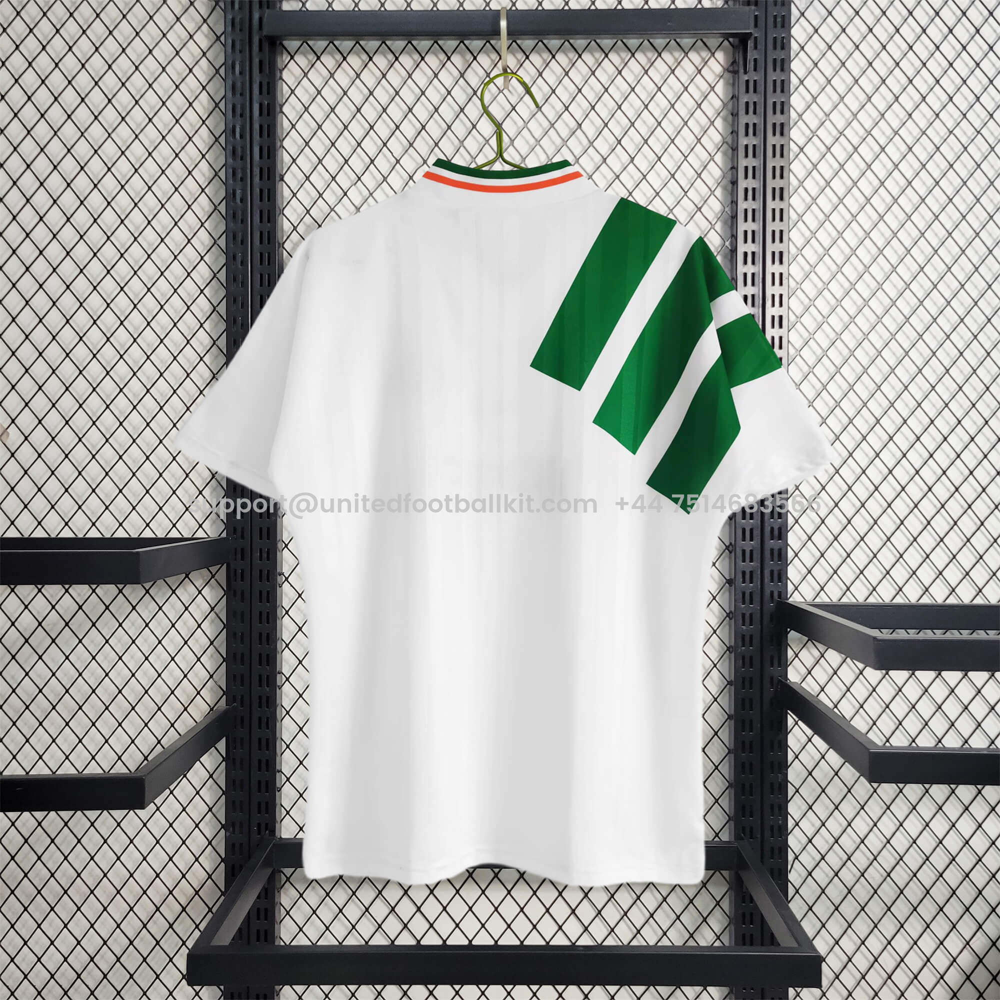 Unitedfootballkit.com | Retro Ireland 1992 Away Jersey -Customize Name, Number and Patch | Worldwide Shipping
