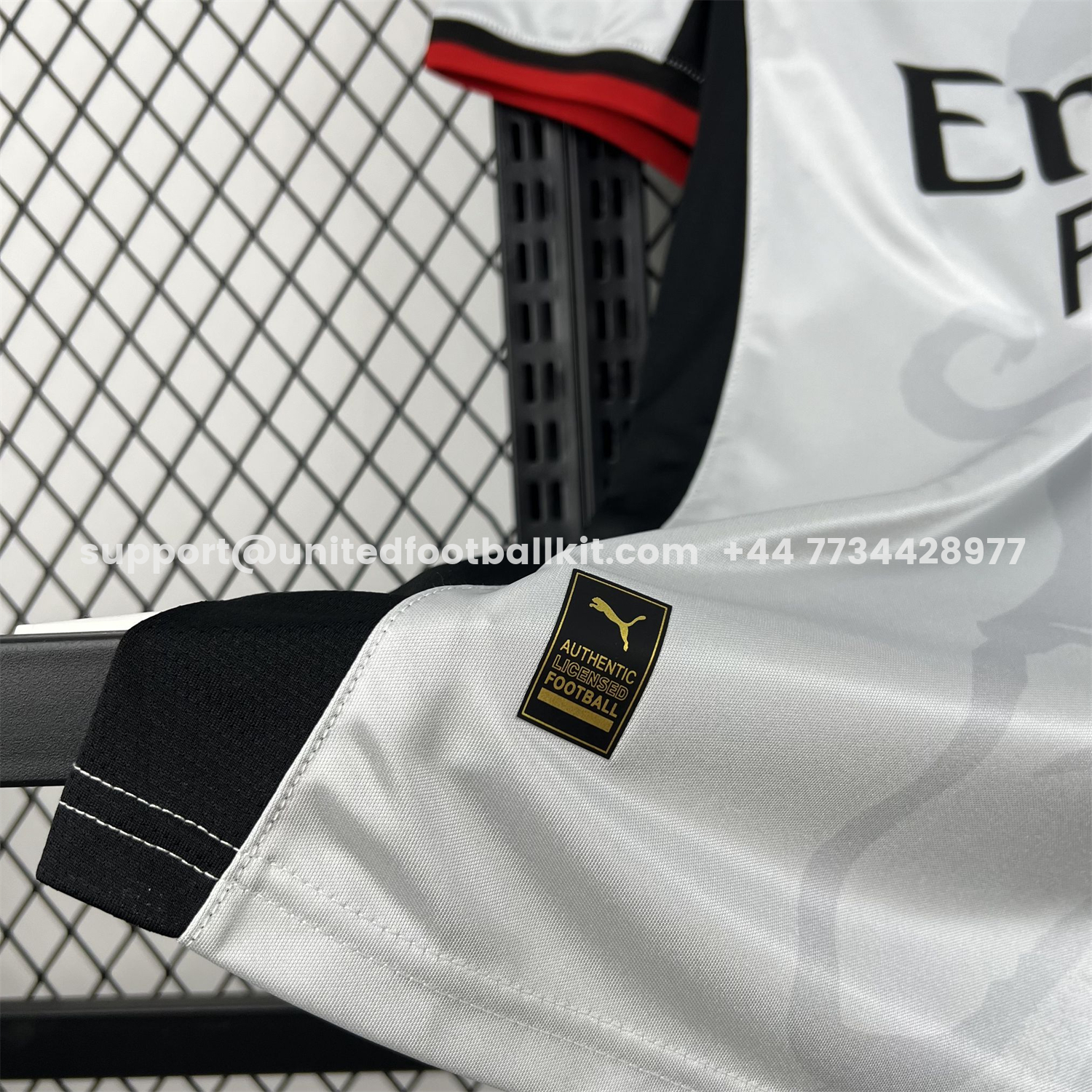 Unitedfootballkit.com | AC Milan 26-27 Slam Jam Special Jersey - Fans Version -Customize Name, Number and Patch | Worldwide Shipping