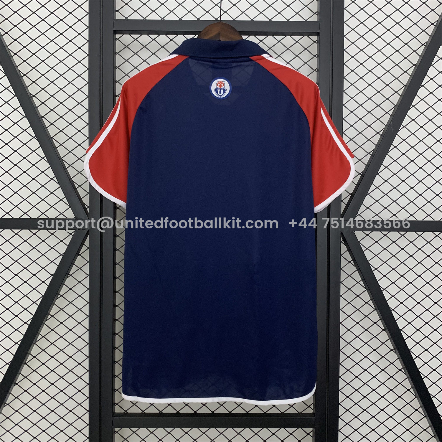 Unitedfootballkit.com | Retro Universidad De Chile 2001-02 Home Jersey -Customize Name, Number and Patch | Worldwide Shipping