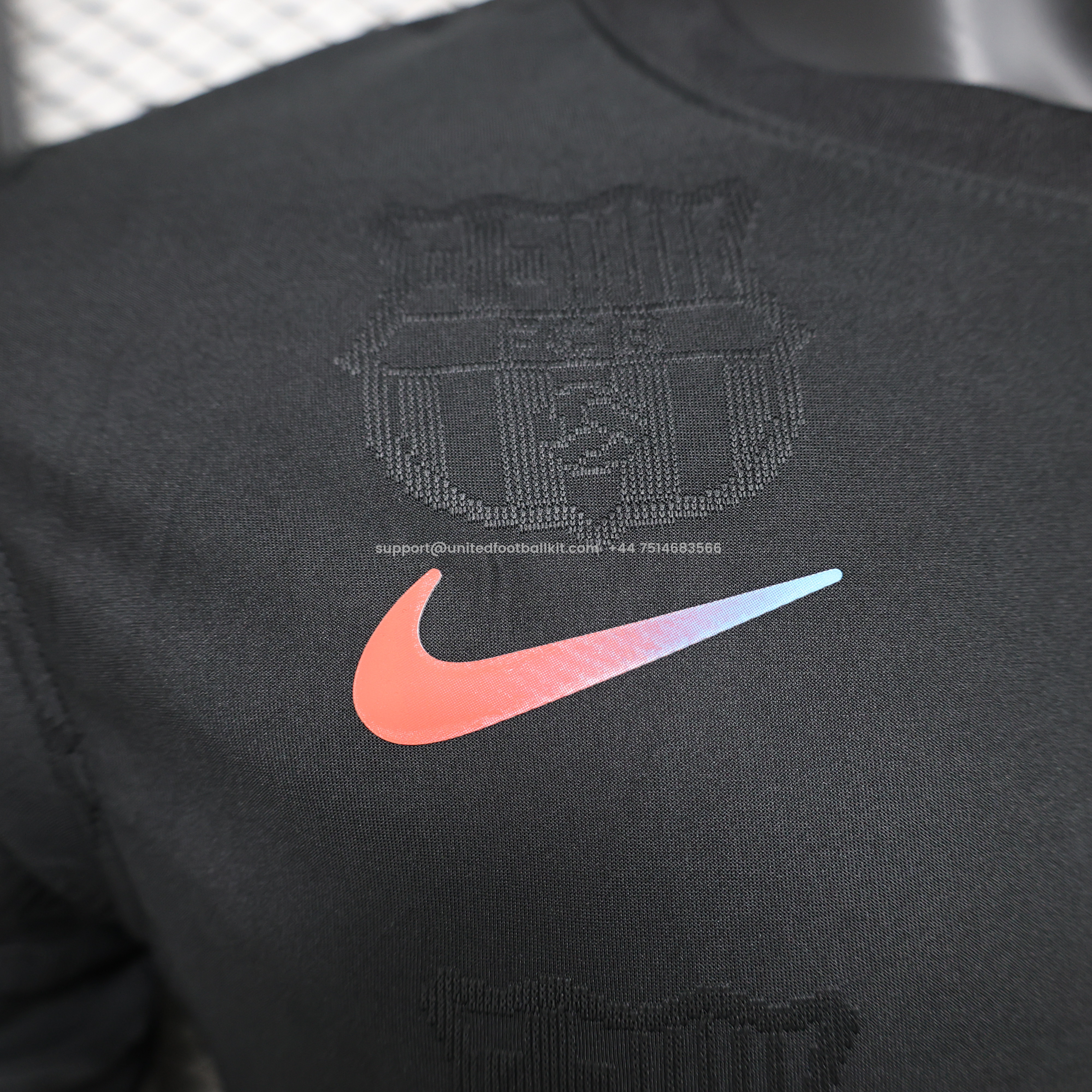 Unitedfootballkit.com | Barcelona 24-25 Black Colorful Special Edition Jersey - Player Version -Customize Name, Number and Patch | Worldwide Shipping