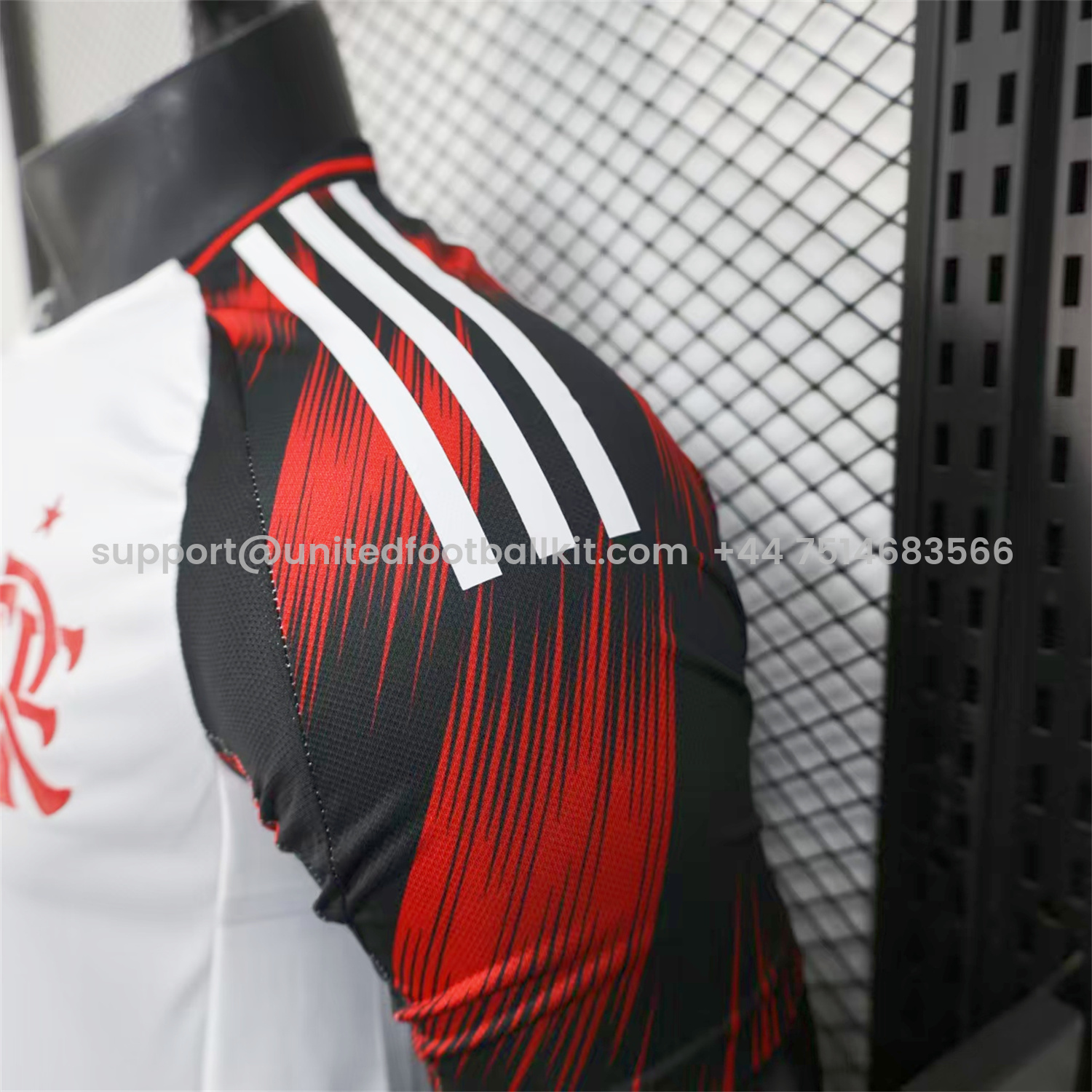 Unitedfootballkit.com | Flamengo 25-26 Away Unsponsored Jersey - Player Version -Customize Name, Number and Patch | Worldwide Shipping