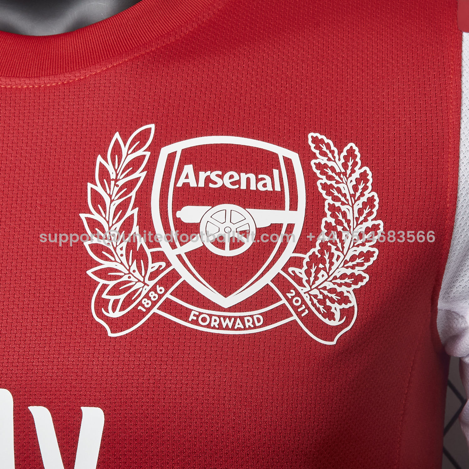 Unitedfootballkit.com | Retro Arsenal 2011-12 Home Jersey - Player Version -Customize Name, Number and Patch | Worldwide Shipping