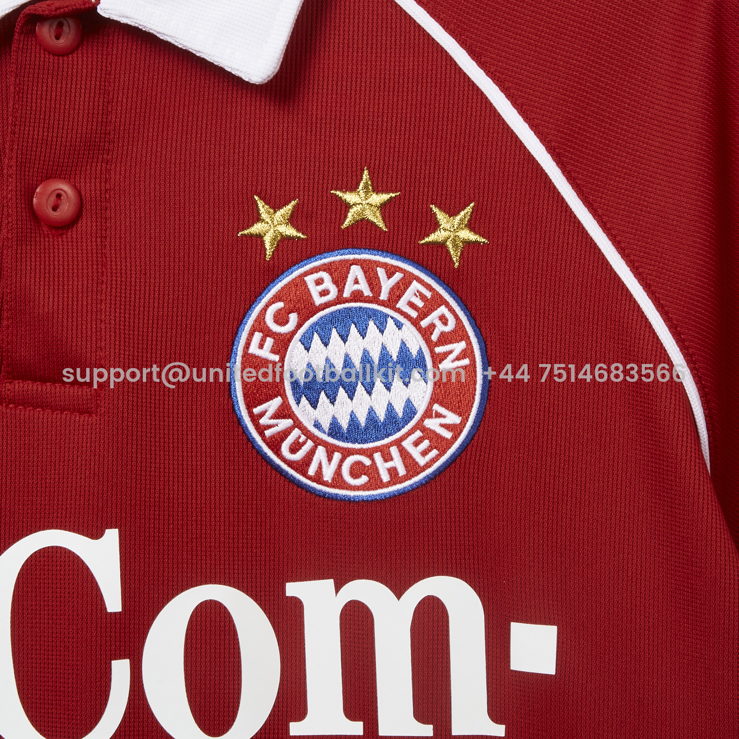 Unitedfootballkit.com | Retro Bayern Munich 2006-07 Home Jersey -Customize Name, Number and Patch | Worldwide Shipping