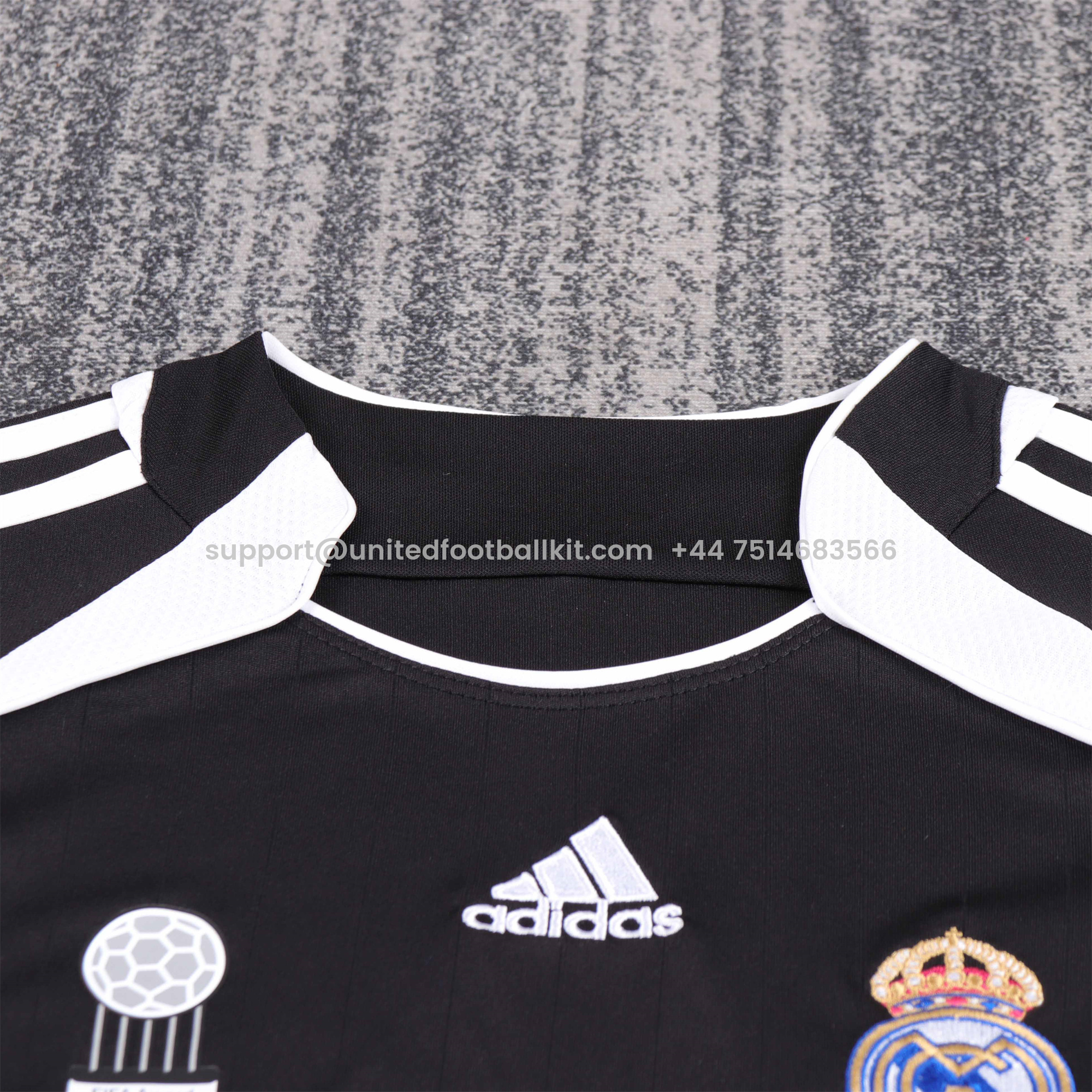 Unitedfootballkit.com | Retro Real Madrid 2006-07 Third Kids Kit -Customize Name, Number and Patch | Worldwide Shipping