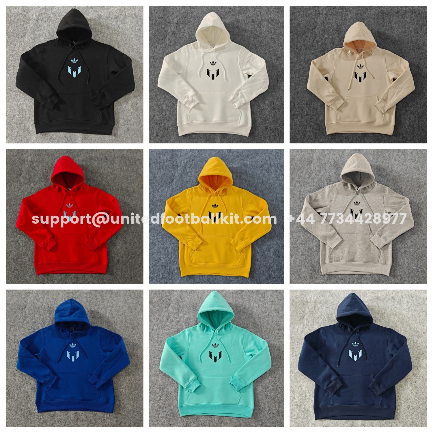 Unitedfootballkit.com | INT M.A.M 25-26 Messi Goat Unisex Pullover Hoodie -Customize Name, Number and Patch | Worldwide Shipping