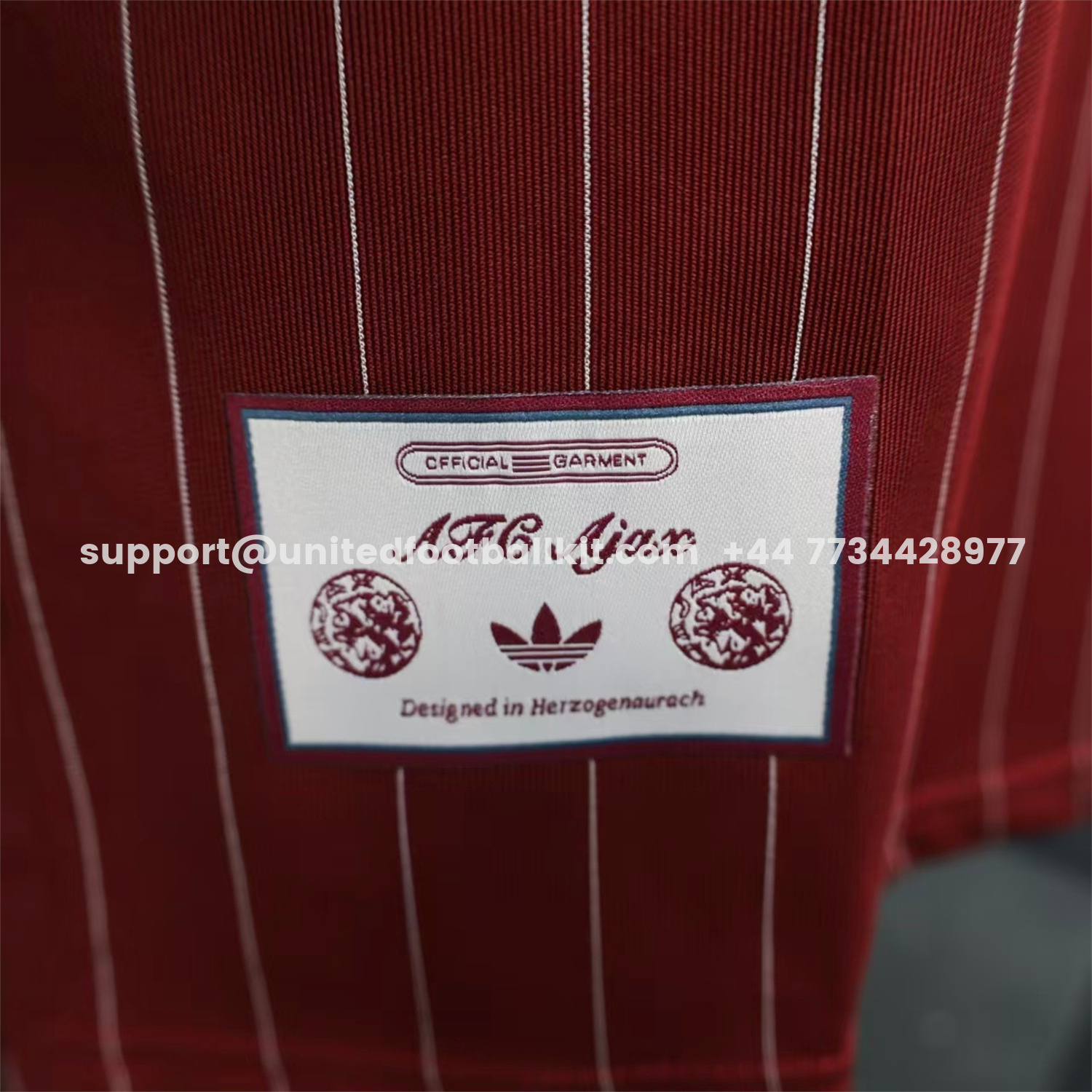 Unitedfootballkit.com | Ajax 25-26 Icon Range Travel Special Edition Red Jersey - Player Version -Customize Name, Number and Patch | Worldwide Shipping