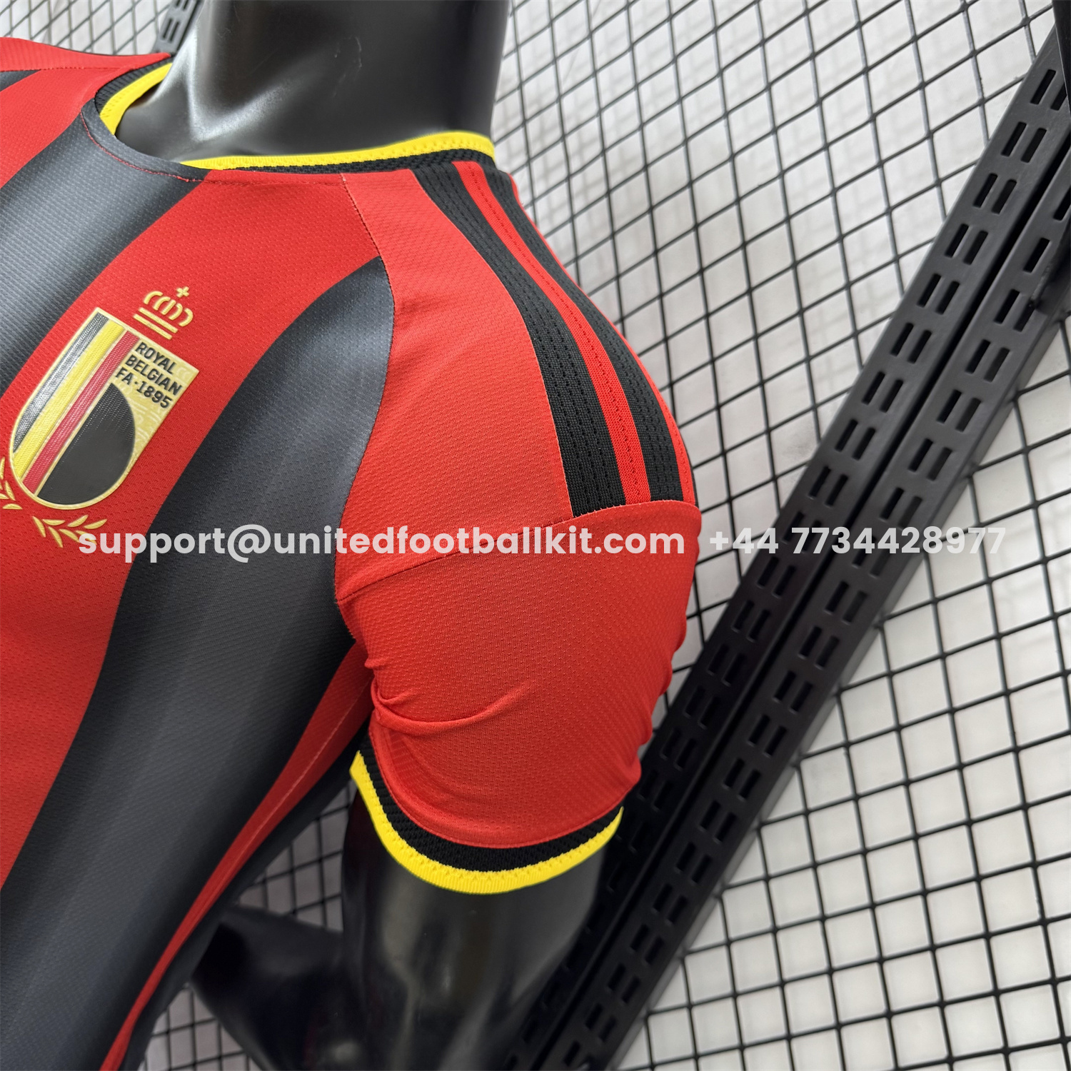 Unitedfootballkit.com | Belgium 2026 Red And Black Special Jersey - Player Version -Customize Name, Number and Patch | Worldwide Shipping