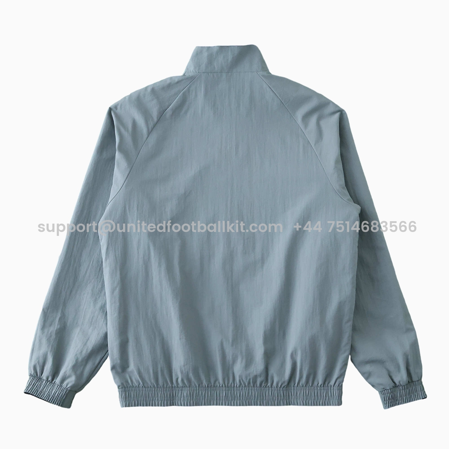 Unitedfootballkit.com | Borussia Dortmund 24-25 Retro Style Double Sided Reversible Windbreaker - Black & Grey -Customize Name, Number and Patch | Worldwide Shipping