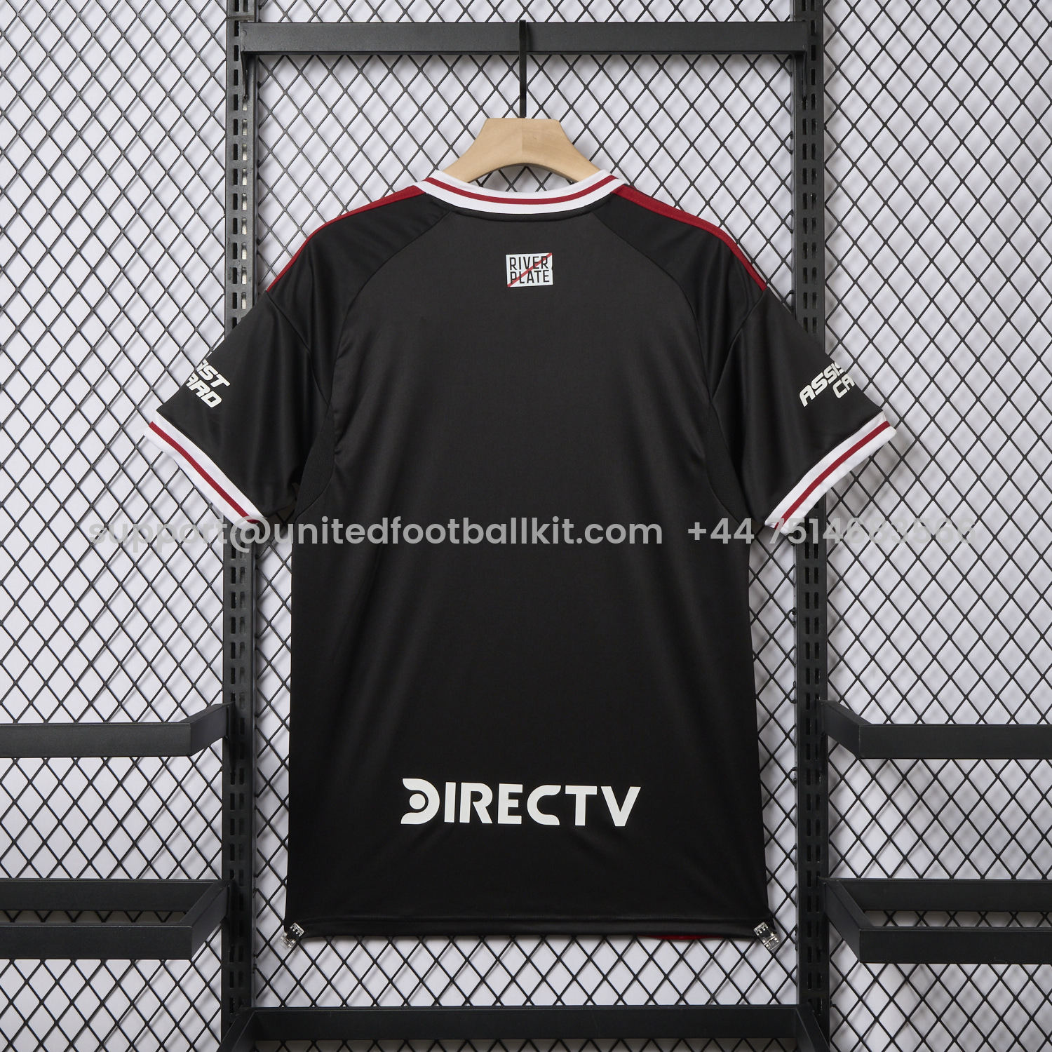 Unitedfootballkit.com | River Plate 25-26 Away Jersey With Chest Sponsor - Fans Version -Customize Name, Number and Patch | Worldwide Shipping