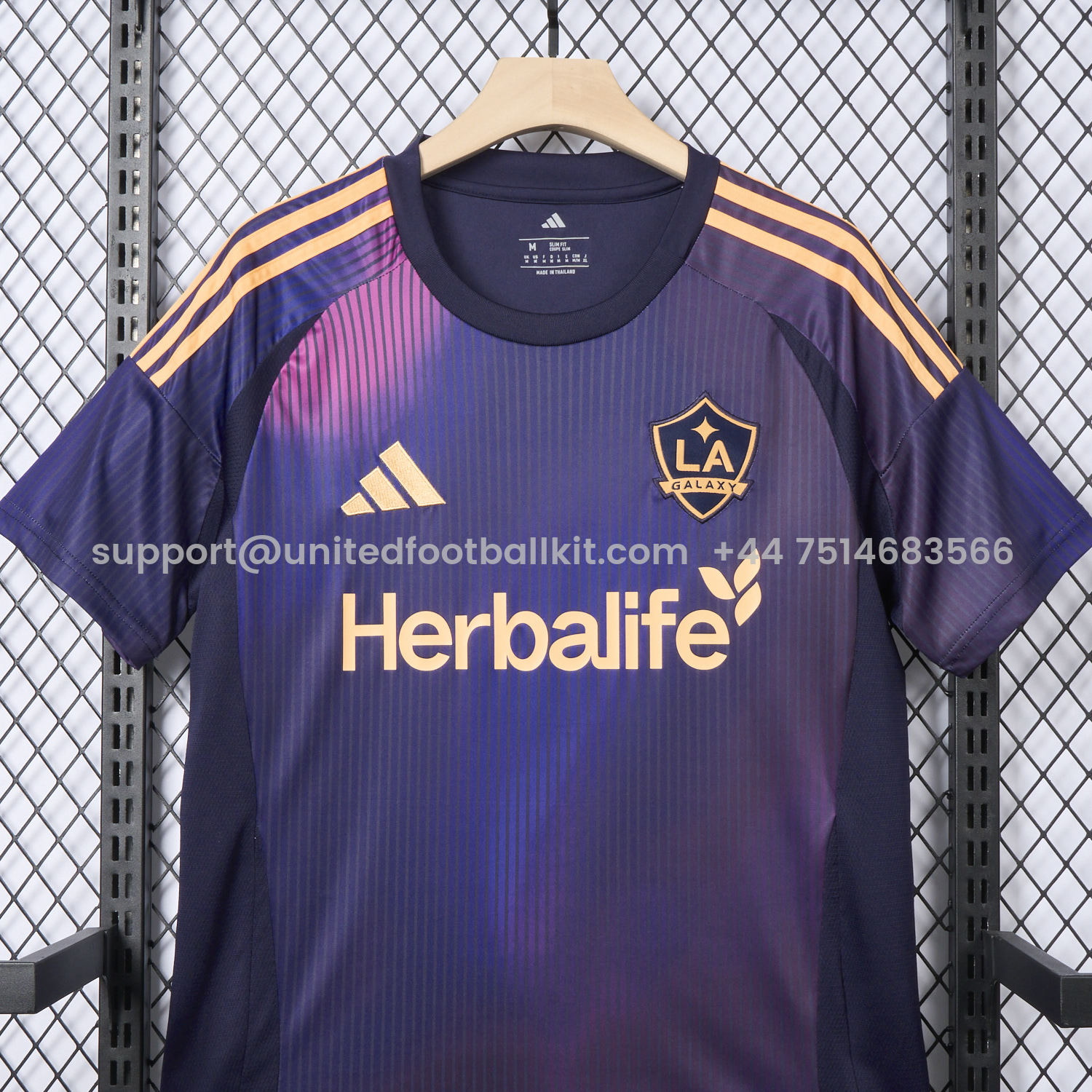 Unitedfootballkit.com | LA Galaxy 2025 Away Jersey - Fans Version -Customize Name, Number and Patch | Worldwide Shipping