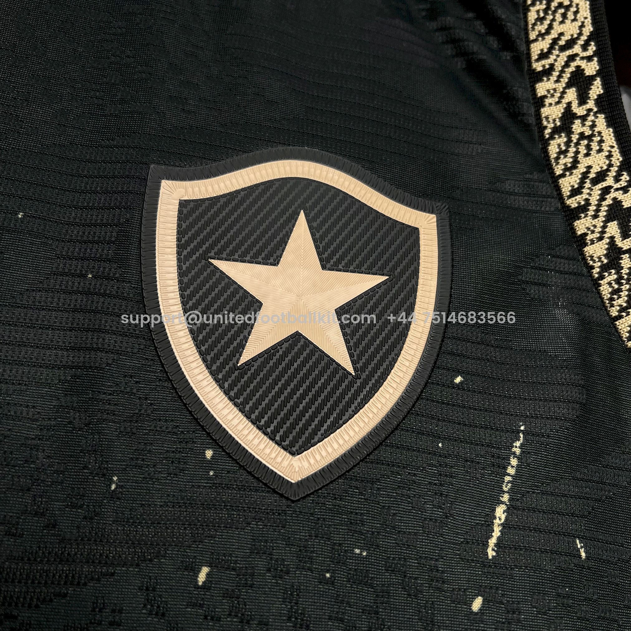 Unitedfootballkit.com | Botafogo 2024 Away Unsponsored Tank Top - Fans Version -Customize Name, Number and Patch | Worldwide Shipping