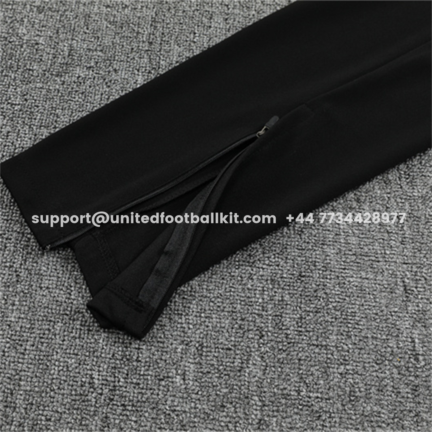 Unitedfootballkit.com | AC Milan 25-26 Long Sleeve Training Set - Red Top & Black Pants -Customize Name, Number and Patch | Worldwide Shipping