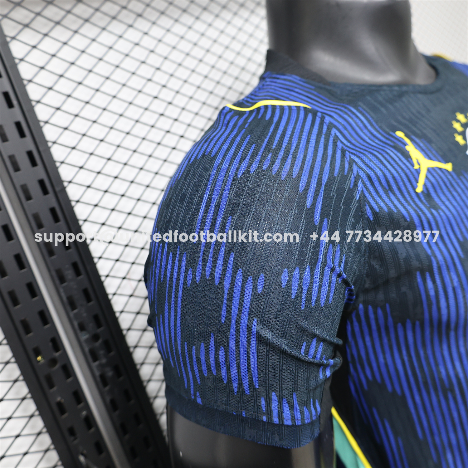 Unitedfootballkit.com | Brazil 2026 Away Blue Jersey - Player Version -Customize Name, Number and Patch | Worldwide Shipping
