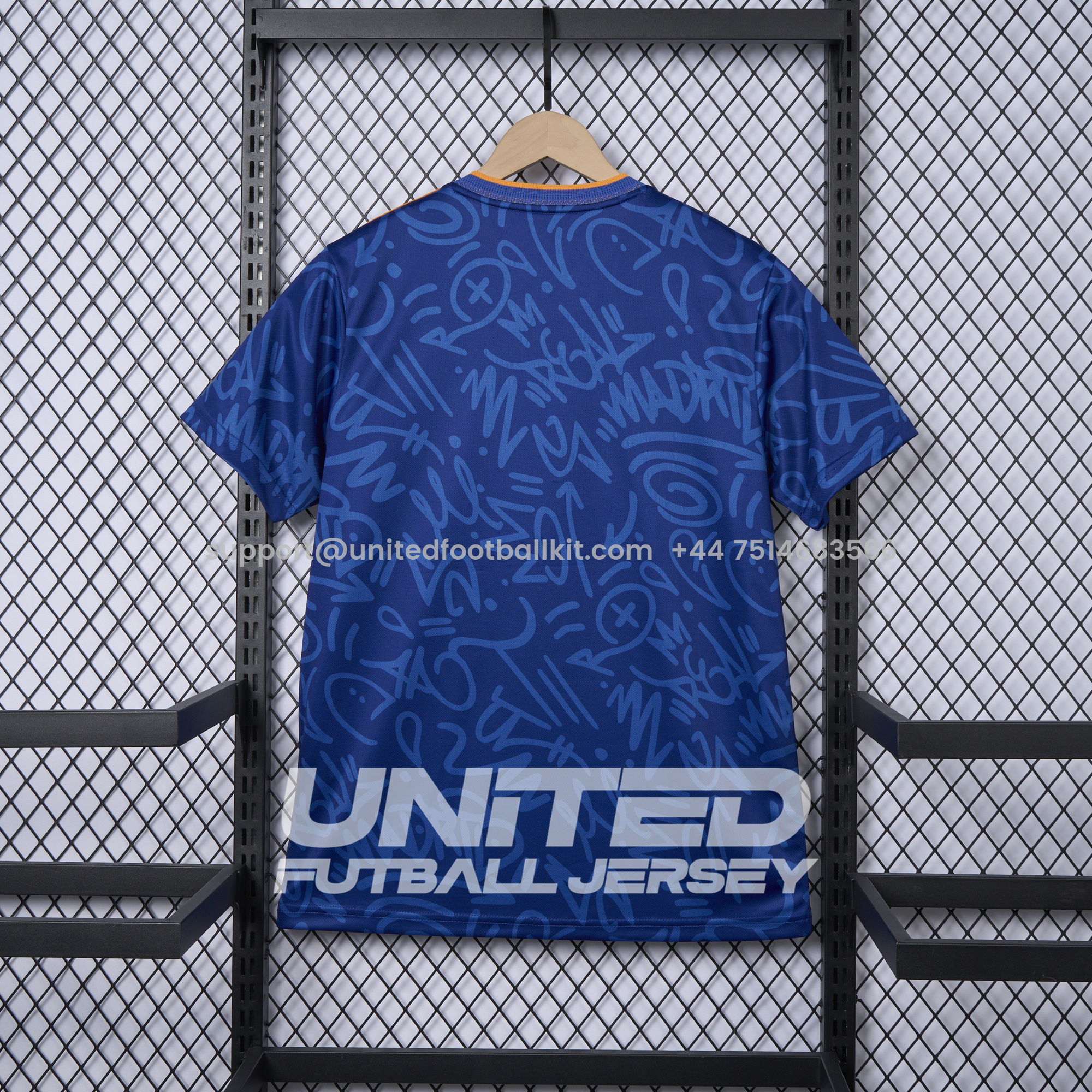 Unitedfootballkit.com | Retro Real Madrid 2021-22 Away Jersey -Customize Name, Number and Patch | Worldwide Shipping