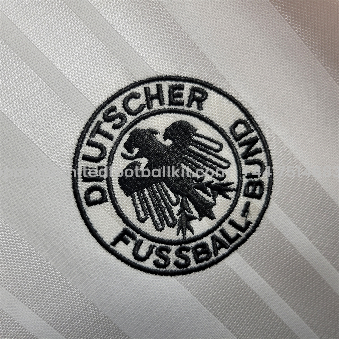 Unitedfootballkit.com | Retro Germany 1992 Home Stadium Jersey -Customize Name, Number and Patch | Worldwide Shipping