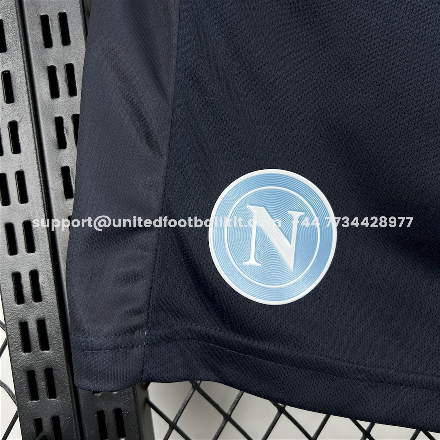 Unitedfootballkit.com | Napoli 25-26 Dark Blue Shorts - Fans Version -Customize Name, Number and Patch | Worldwide Shipping