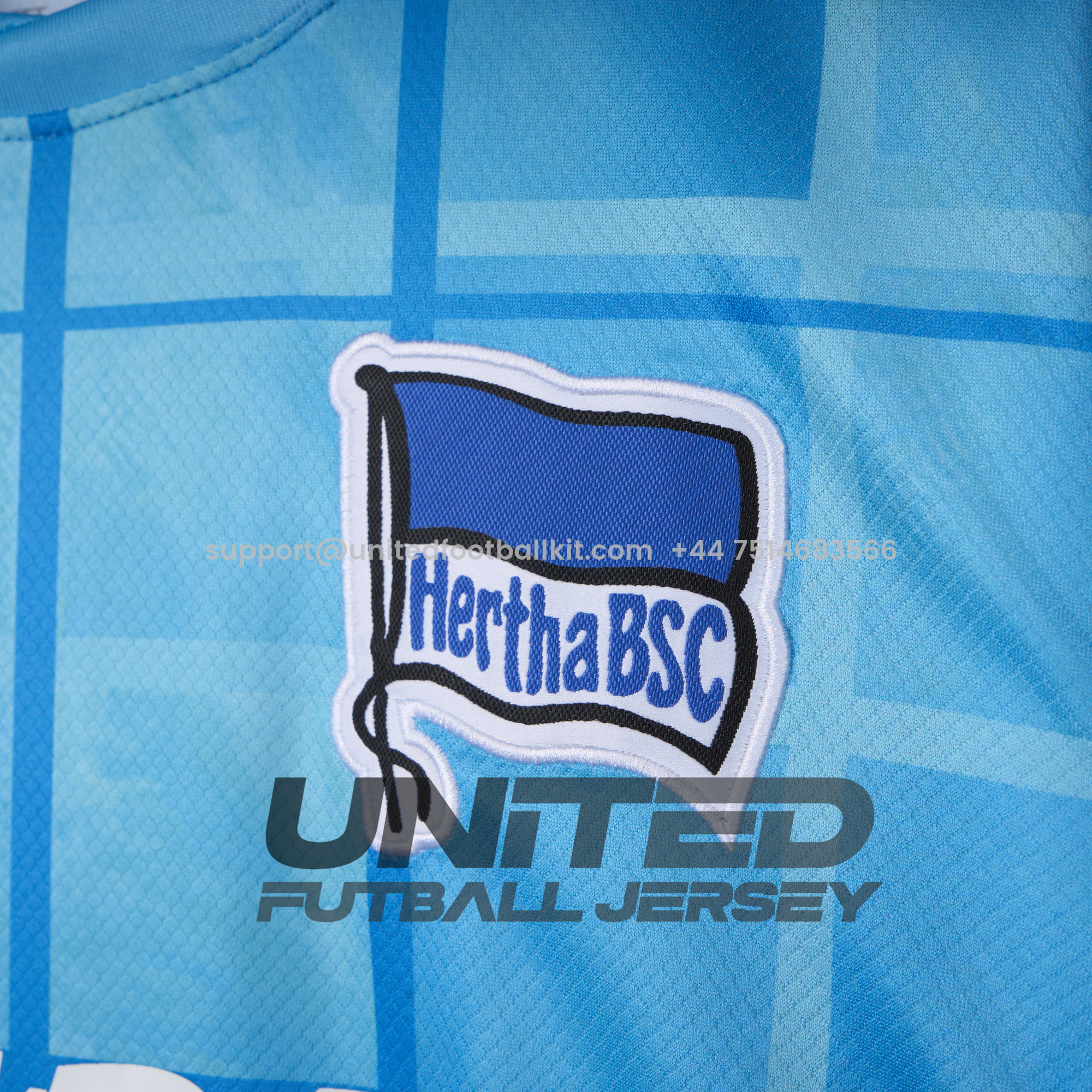 Unitedfootballkit.com | Hertha BSC 24-25 Third Jersey - Fans Version -Customize Name, Number and Patch | Worldwide Shipping