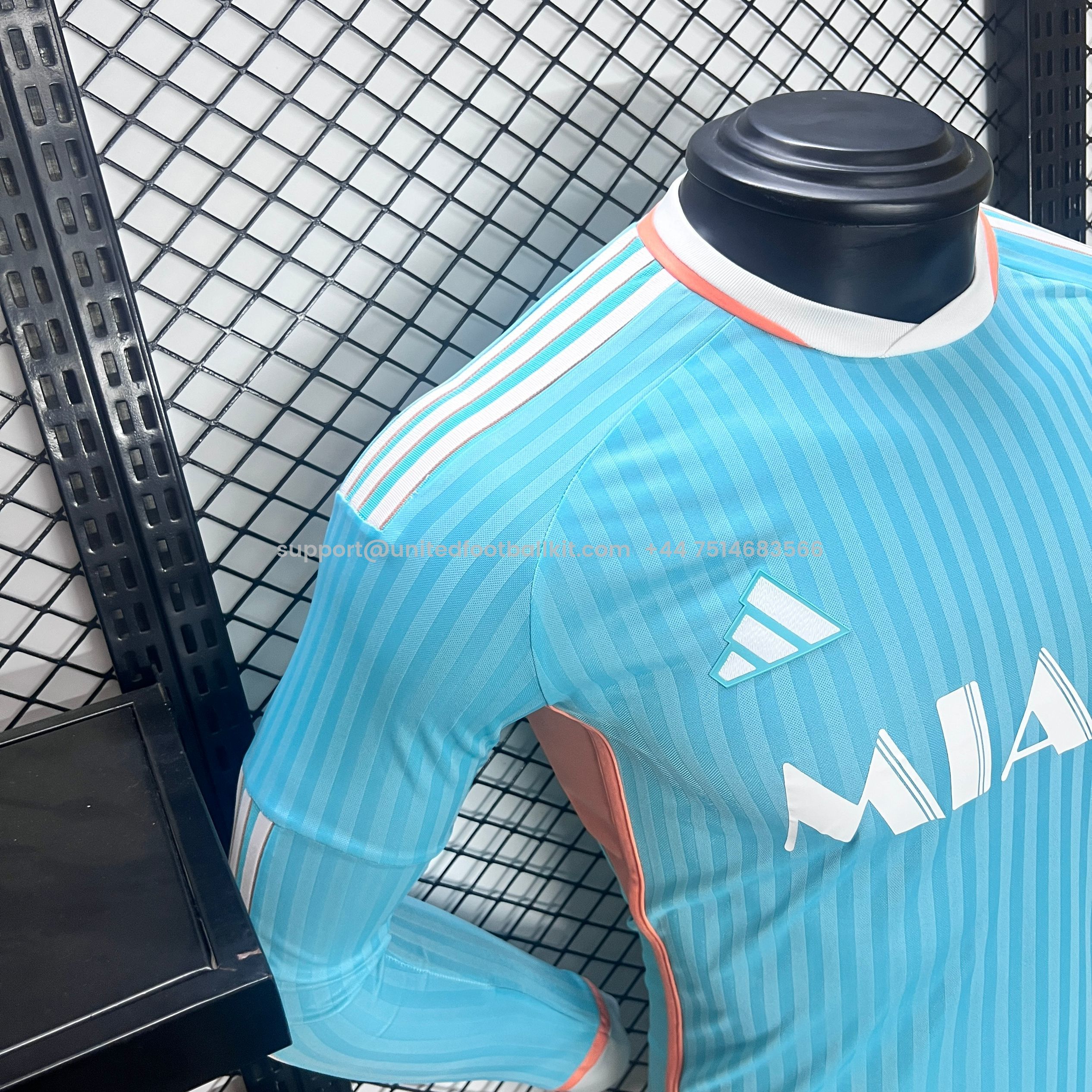 Unitedfootballkit.com | INT M.A.M 2024 Third Long Sleeve Jersey - Player Version -Customize Name, Number and Patch | Worldwide Shipping