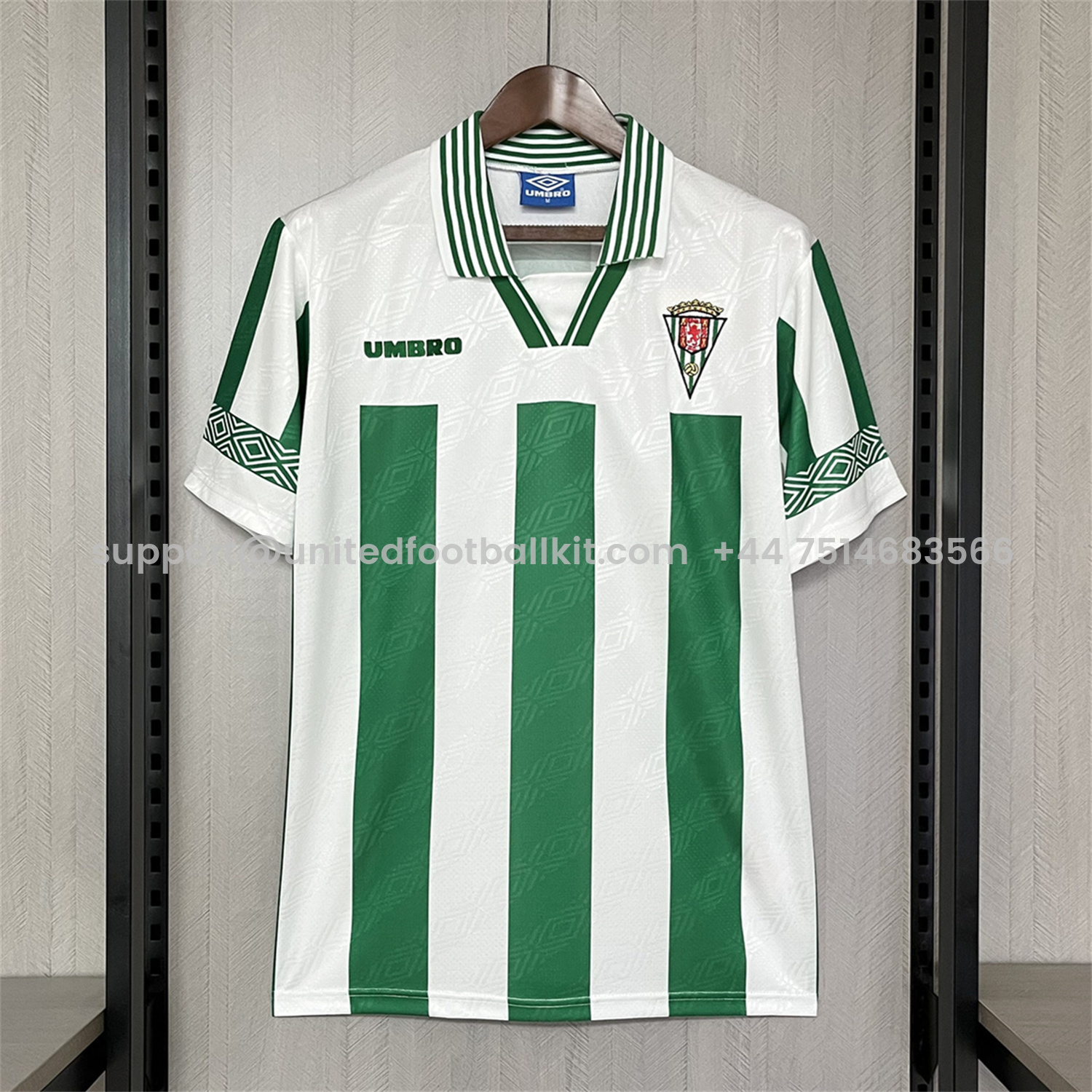 Unitedfootballkit.com | Retro Corvado 1996-97 Home Jersey -Customize Name, Number and Patch | Worldwide Shipping