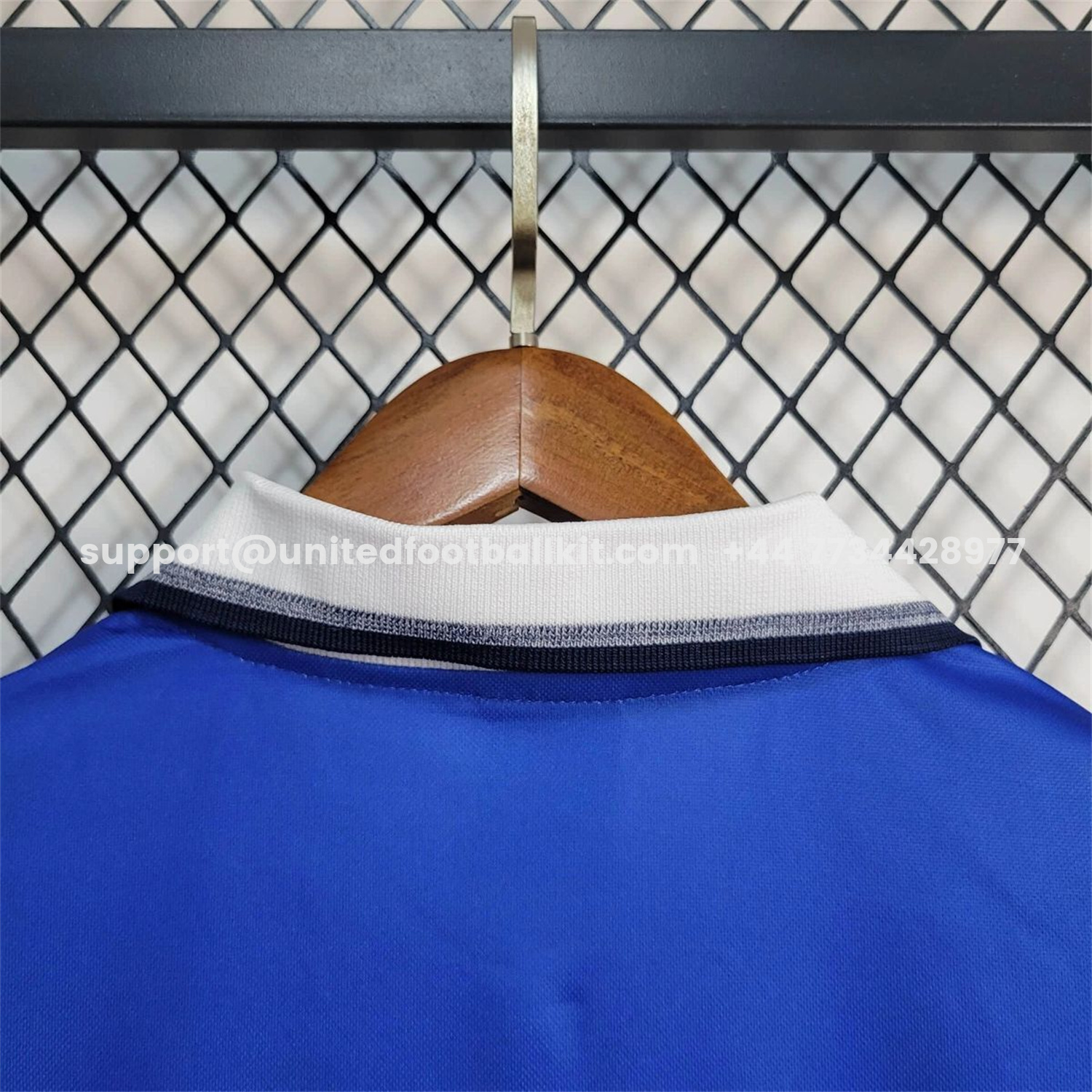 Unitedfootballkit.com | Retro Glasgow Rangers 1997-99 Home Jersey -Customize Name, Number and Patch | Worldwide Shipping