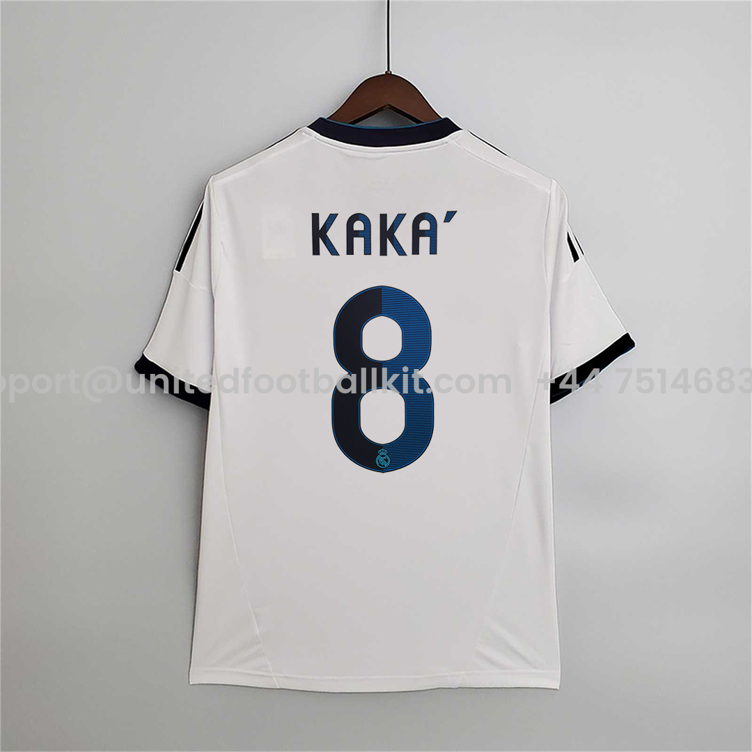 Unitedfootballkit.com | Retro Real Madrid 12-13 Home Stadium Jersey -Customize Name, Number and Patch | Worldwide Shipping