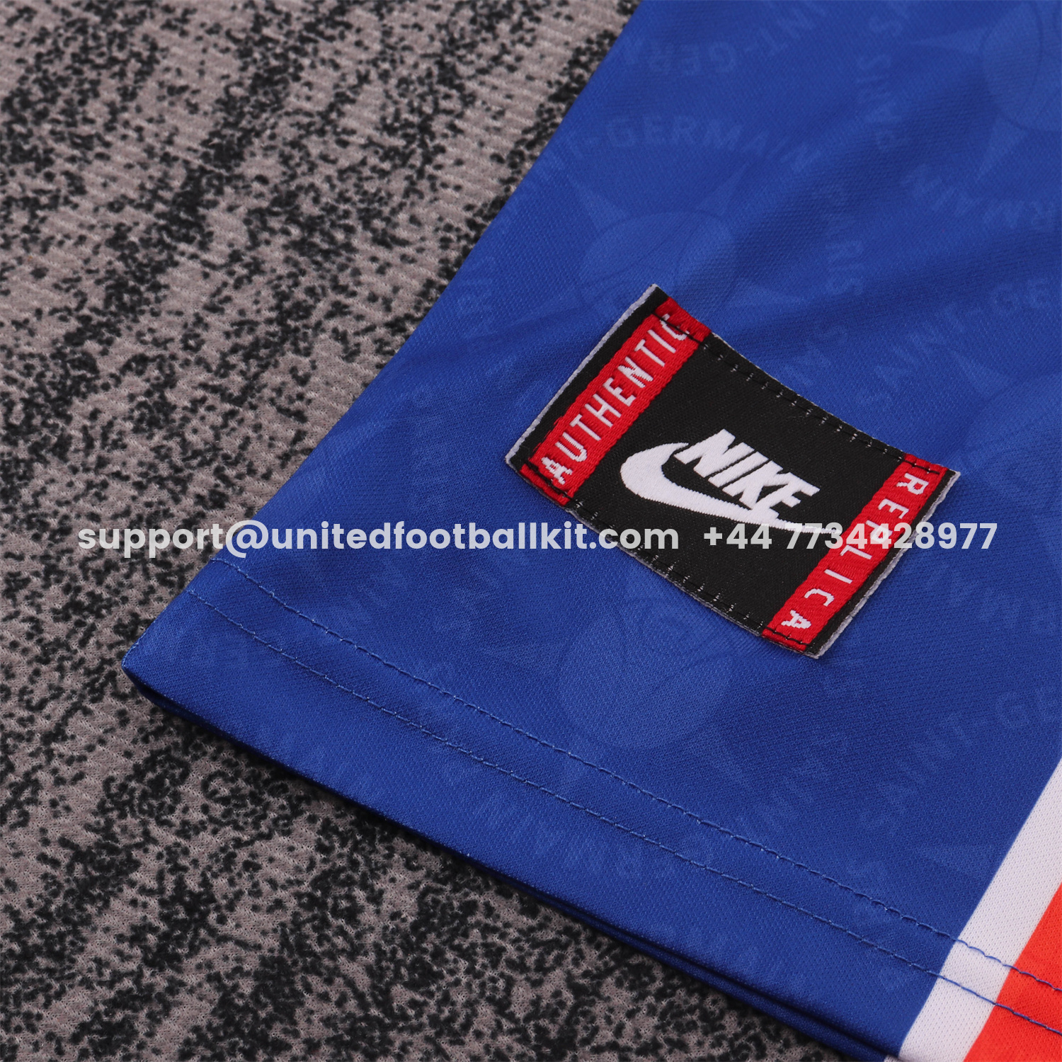 Unitedfootballkit.com | Retro Paris Saint-Germain PSG 1995-96 Home Kids Kit -Customize Name, Number and Patch | Worldwide Shipping