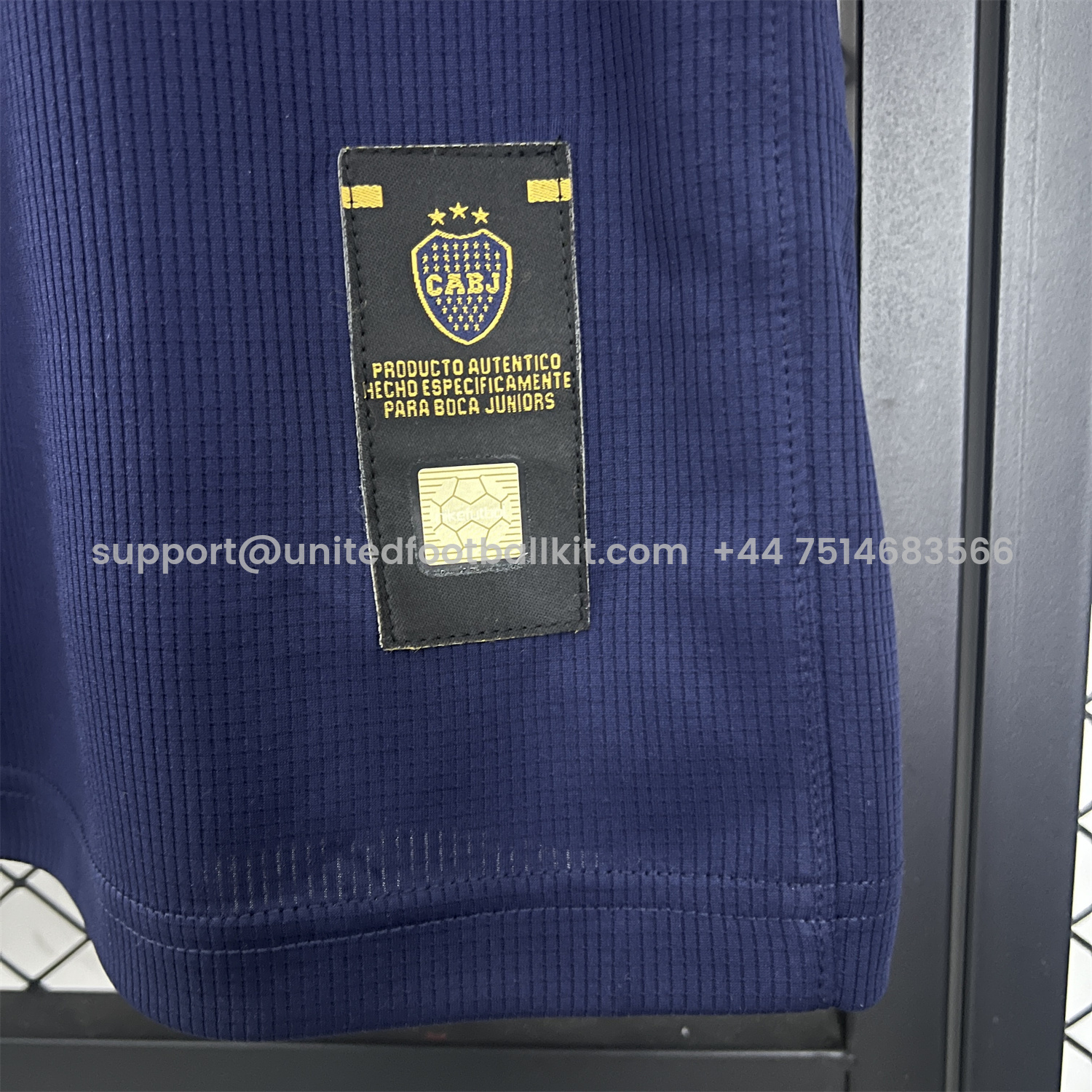 Unitedfootballkit.com | Retro Boca Juniors 2006-07 Home Jersey -Customize Name, Number and Patch | Worldwide Shipping