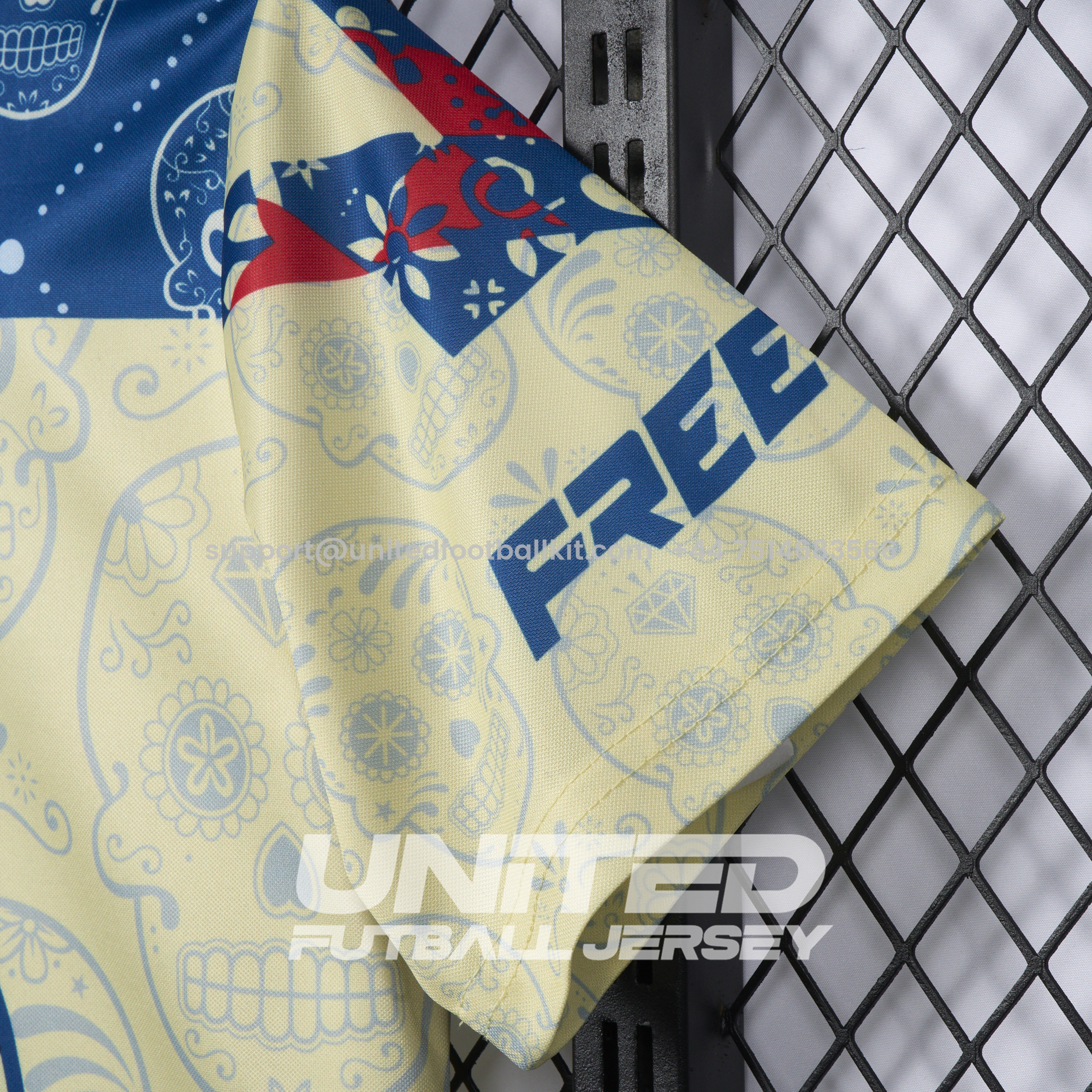 Unitedfootballkit.com | Club América 24-25 Day of the Dead Special Edition Jersey - Fans Version -Customize Name, Number and Patch | Worldwide Shipping