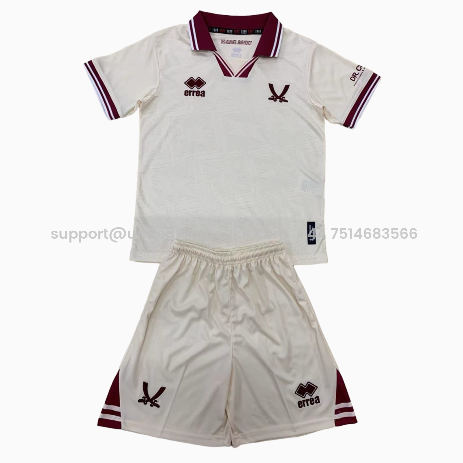 Unitedfootballkit.com | Sheffield United 24-25 Third Kids Kit -Customize Name, Number and Patch | Worldwide Shipping