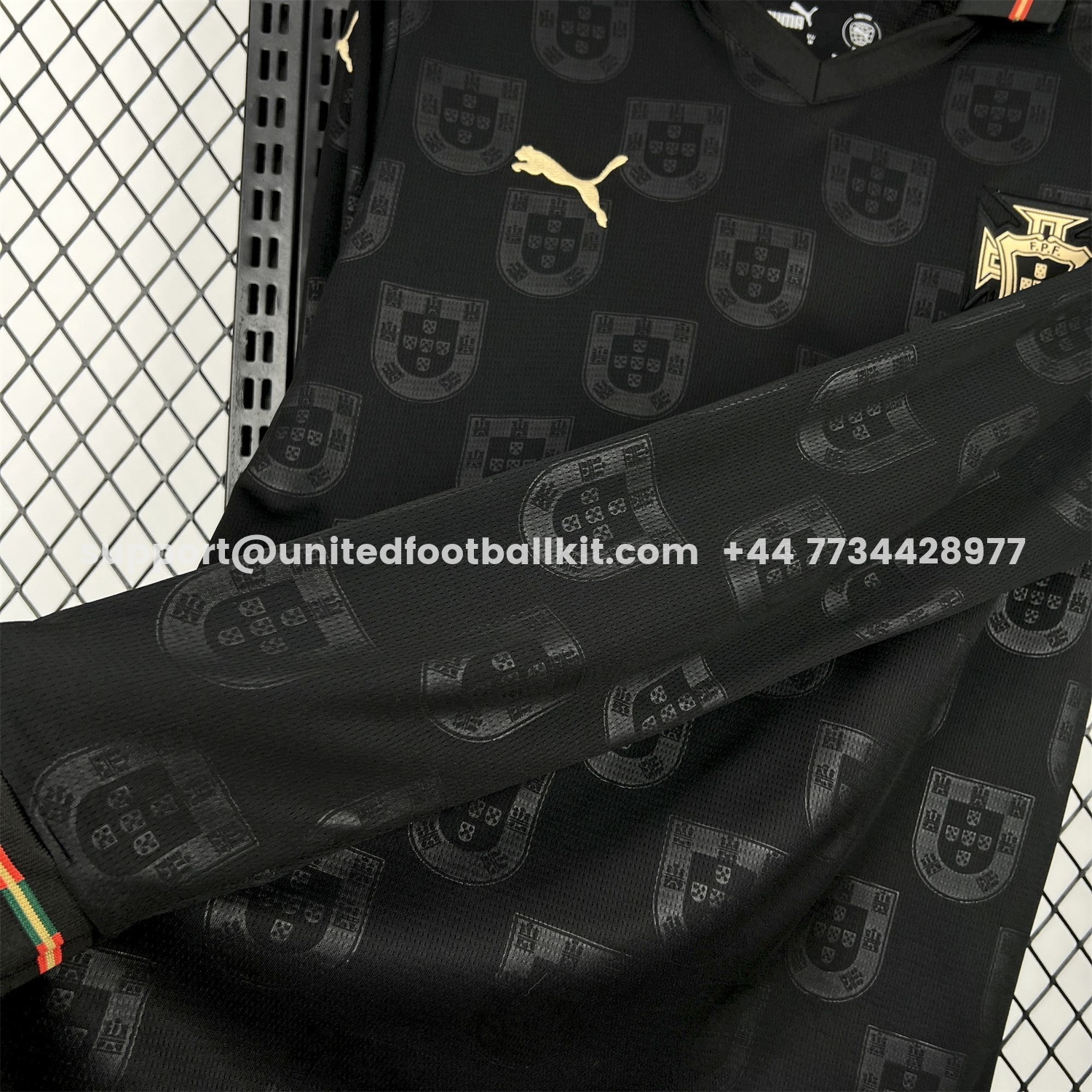 Unitedfootballkit.com | Portugal 2026 Away Long Sleeves Jersey - Fans Version -Customize Name, Number and Patch | Worldwide Shipping