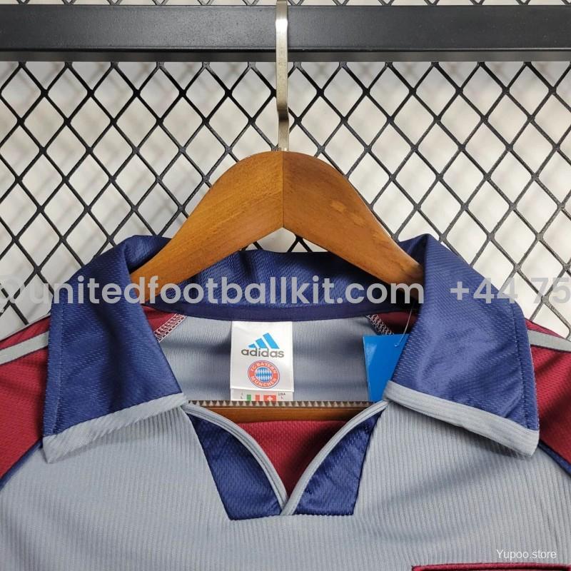 Unitedfootballkit.com | Retro Bayern Munich 1998-99 Third Jersey -Customize Name, Number and Patch | Worldwide Shipping