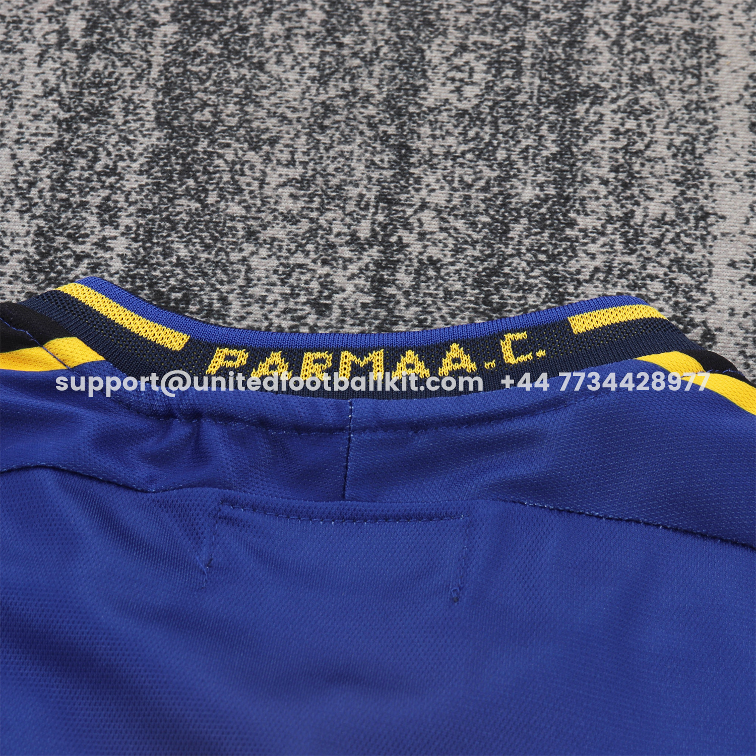 Unitedfootballkit.com | Retro Parma 2001-02 Home Kids Kit -Customize Name, Number and Patch | Worldwide Shipping