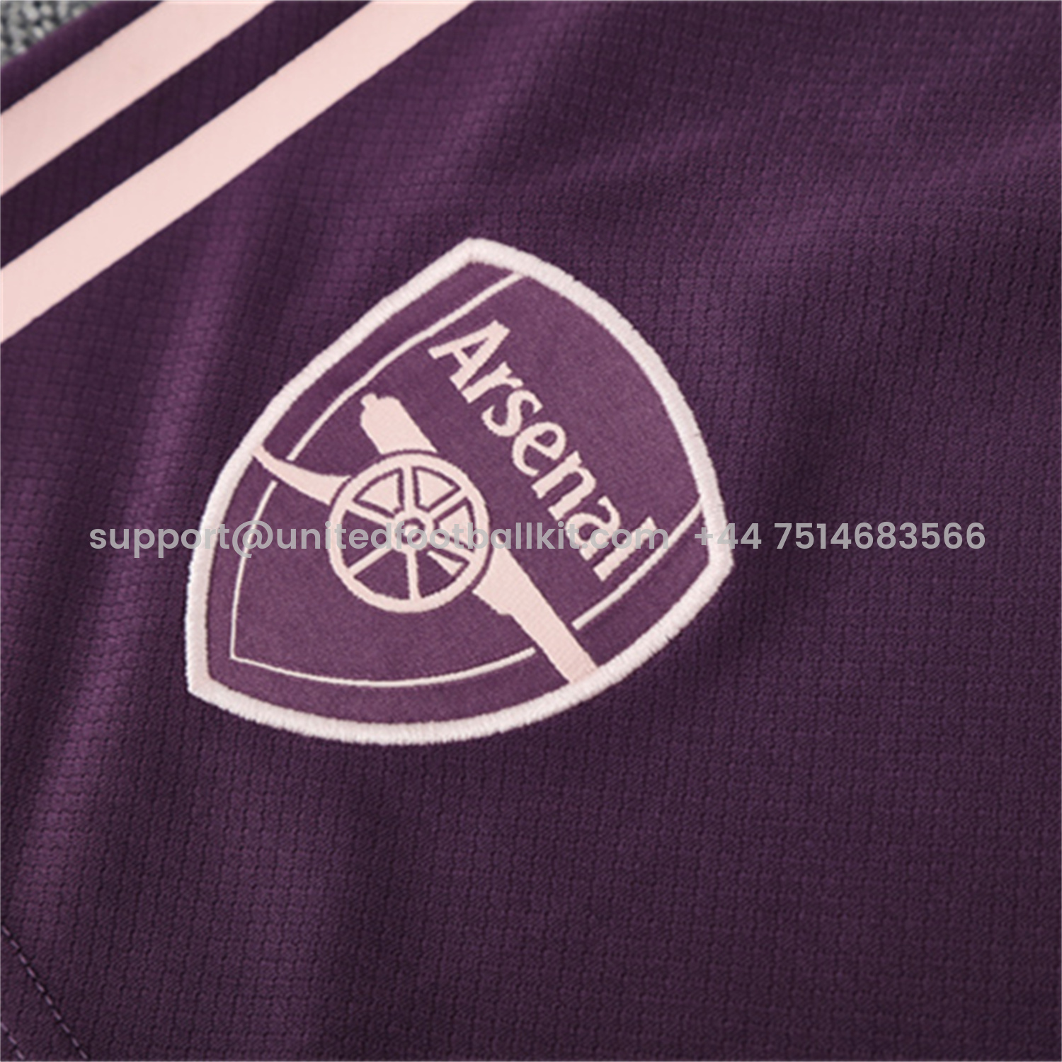 Unitedfootballkit.com | Arsenal 24-25 Kids Short-Sleeve Training Set - Purple -Customize Name, Number and Patch | Worldwide Shipping